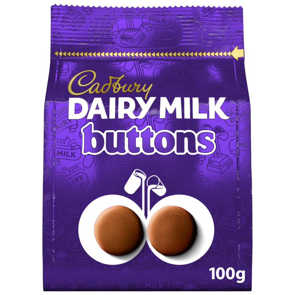 Cadbury Dairy Milk Giant Buttons Chocolate - 100g