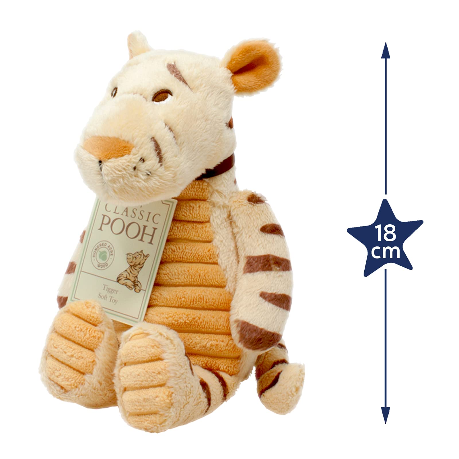 Rainbow Designs DN1471 Winnie the Pooh & Friends Classic Tigger Soft Toy