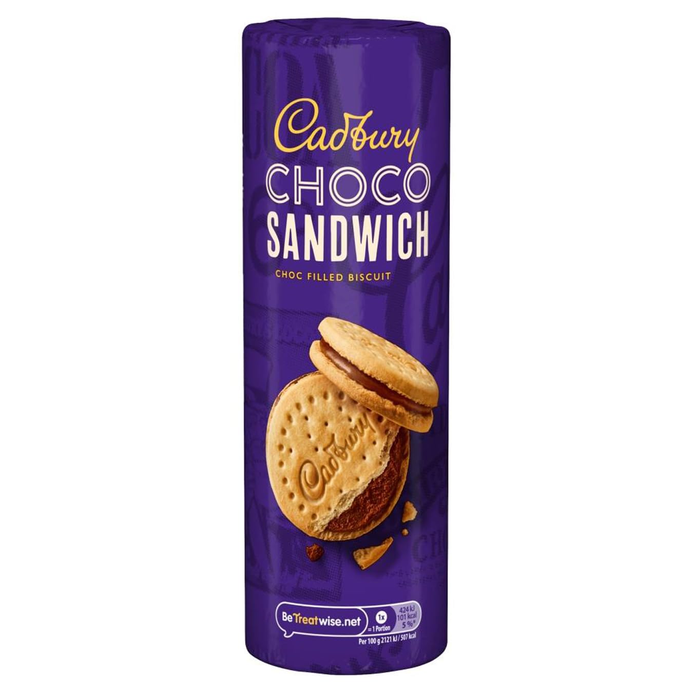 Cadbury Choco Sandwich Biscuit - Chocolate Filled Biscuits, 260g