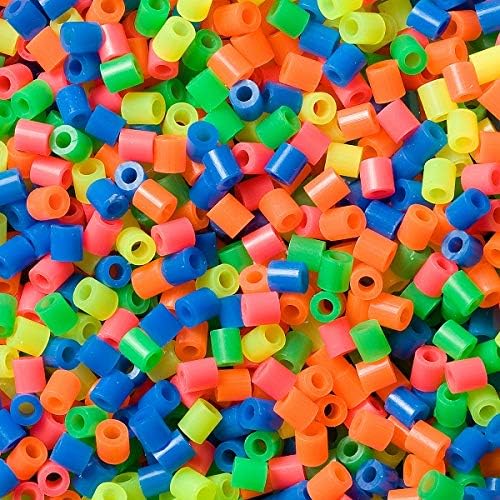 Hama Beads - Neon Colour Mix Midi Beads (1000 Pieces) 4