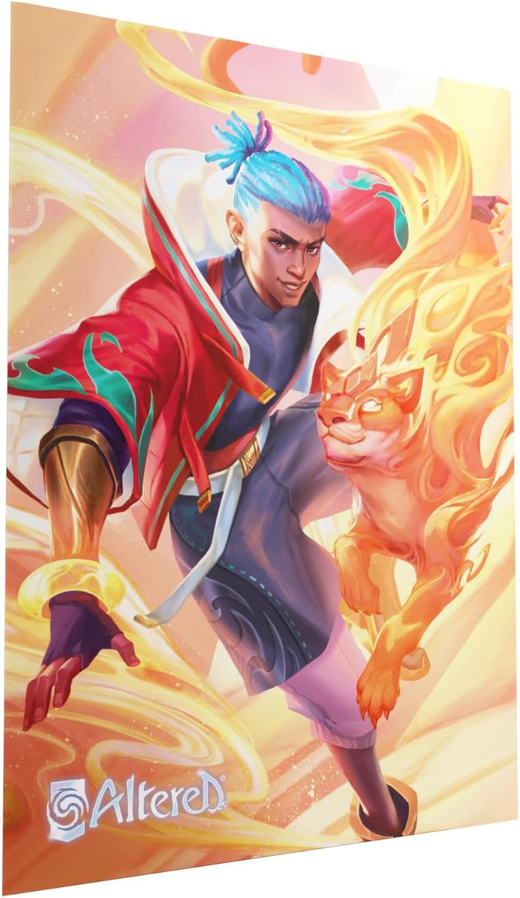 Gamegenic Altered: Art Sleeves - Kojo (Grey, 50-Pack) 4