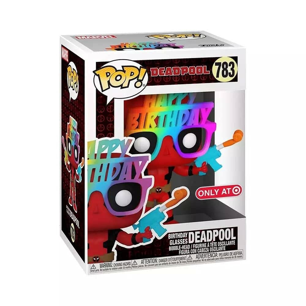 Funko Pop! Vinyl - Deadpool Birthday Glasses 30th Anniversary Figure (54687) 3