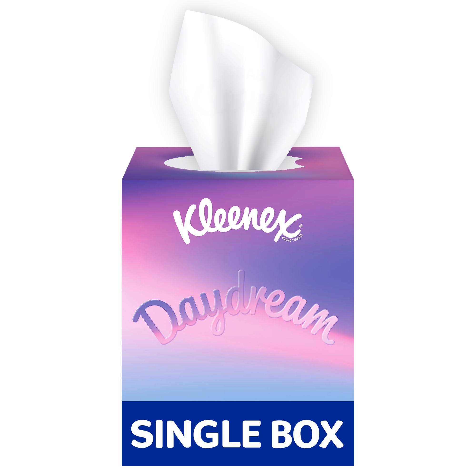 Kleenex Single Cube Tissue Box in aid of Mind | 48 Unscented Sheets | Multicolor 1