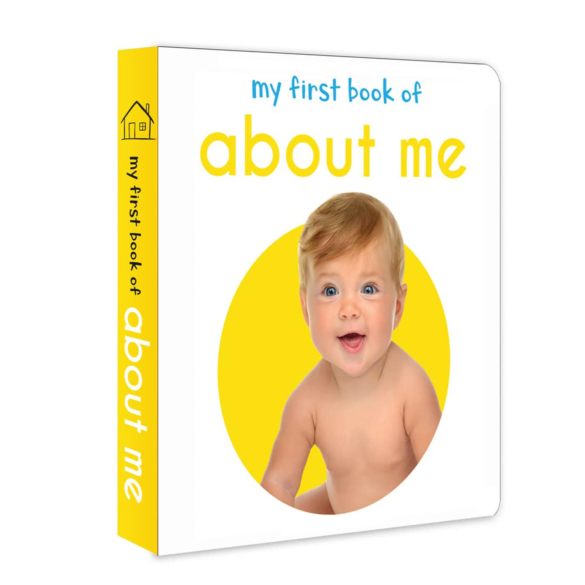 Wonder House My First Book Of About me - First Edition Board Book | English