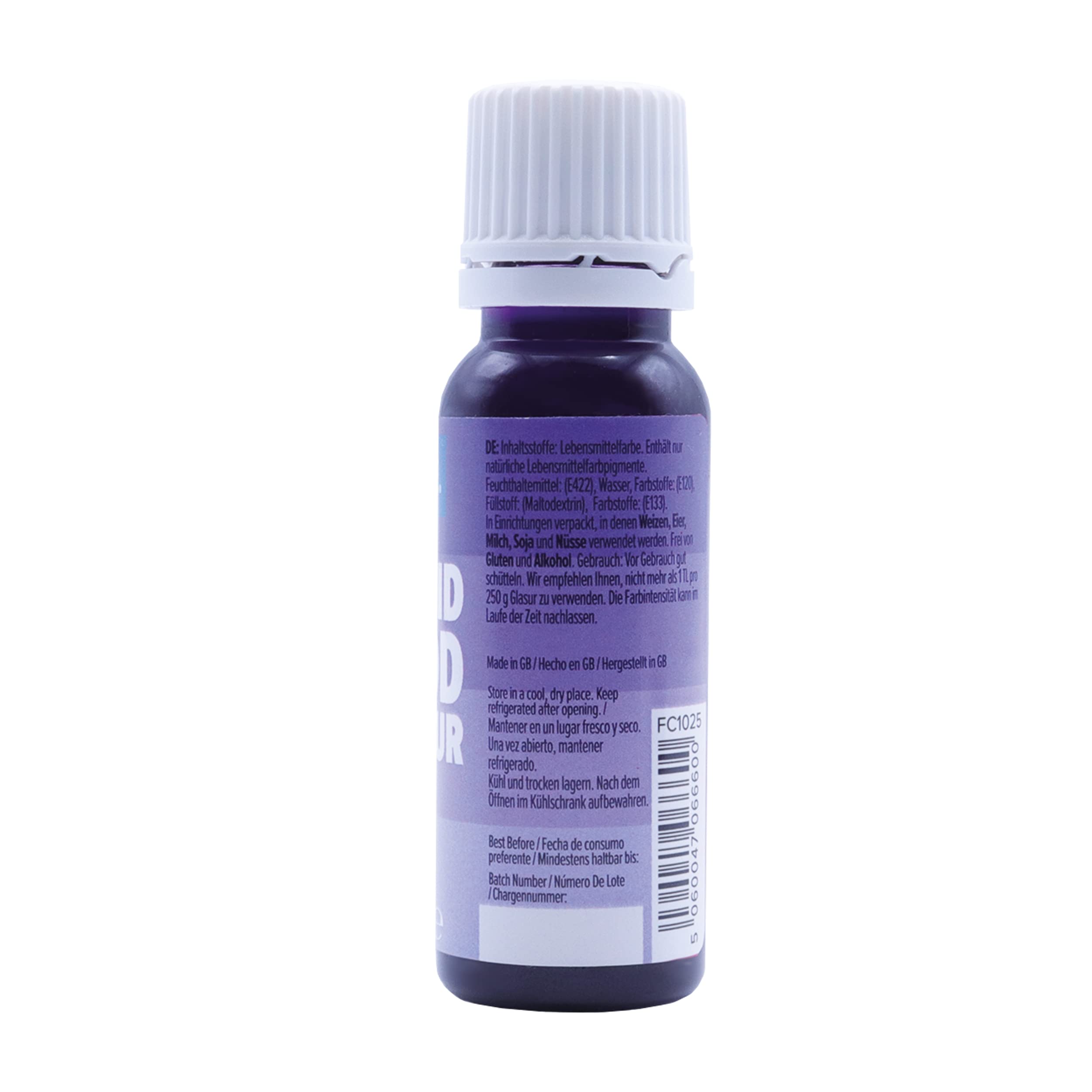 PME Liquid Food Colouring - Violet 25ml 6