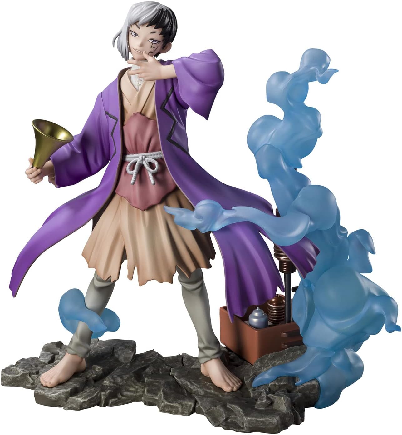 TAMASHII NATIONS FiguartsZERO Dr. Stone - Gen Asagiri PVC Statue (63735-2)