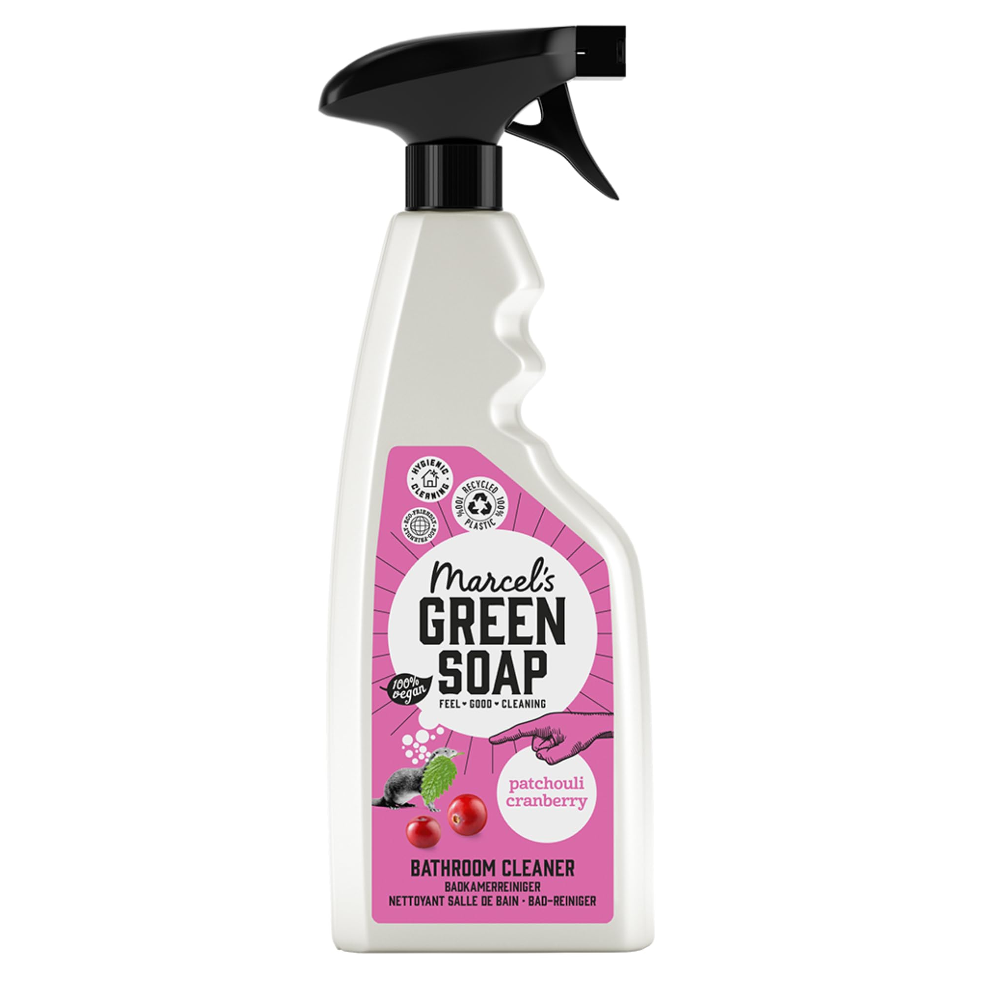 Marcel's Green Soap Bathroom Cleaner Spray Patchouli & Cranberry 500 ml Degreaser 1