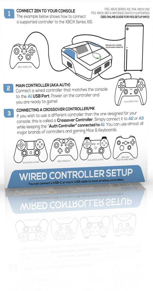 Collective Minds Cronus Zen - Multi-Platform Controller Adapter for PS5, PS4, Xbox, Switch & PC 7