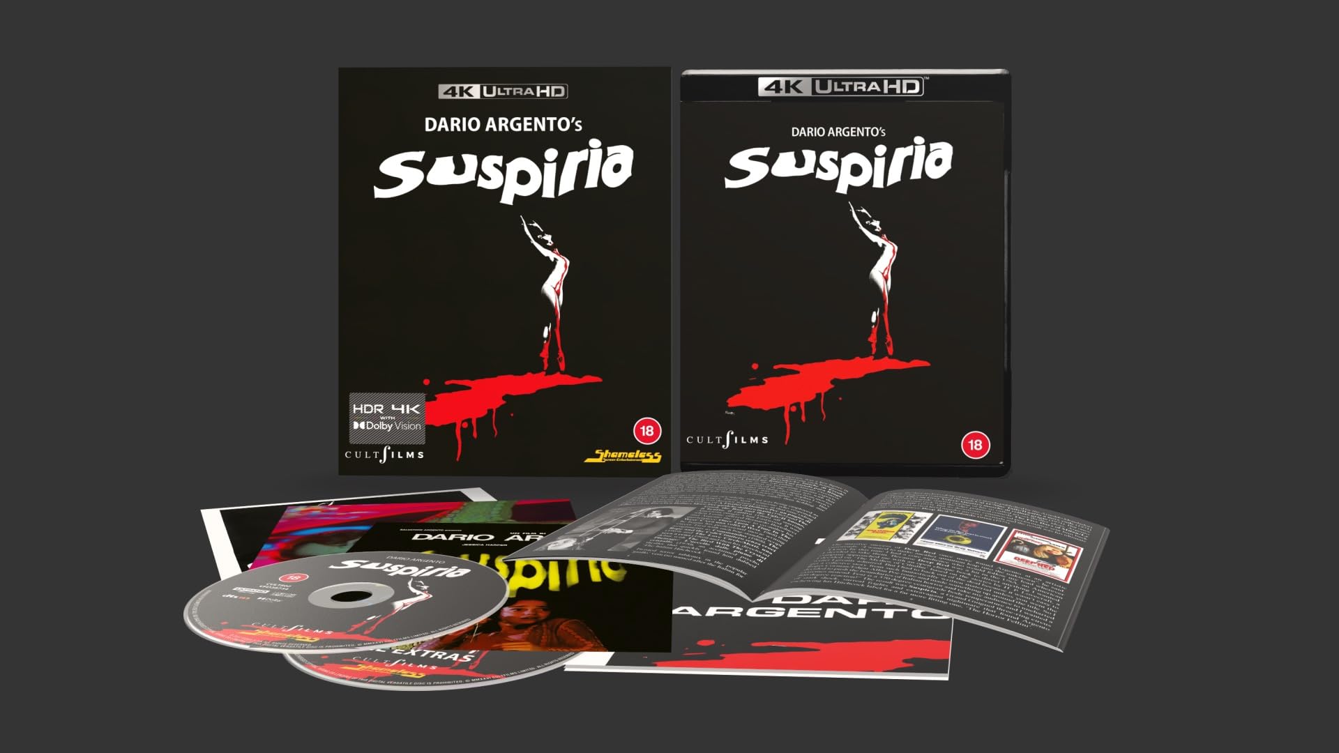 Suspiria [4K UHD Blu-ray]