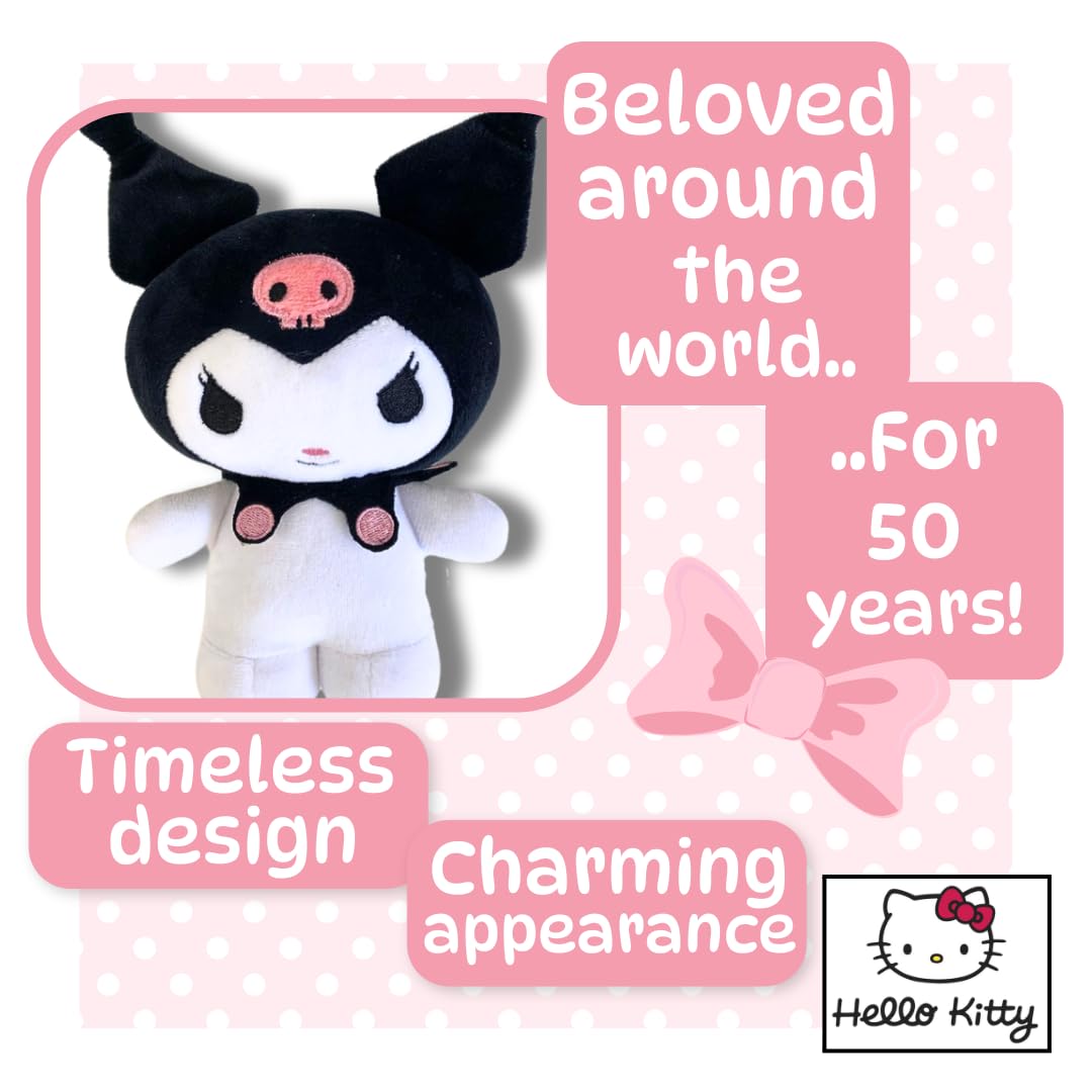 Hello Kitty 3 Pack Plush - 16cm Standing Sanrio Characters for Kids & Collectors 6