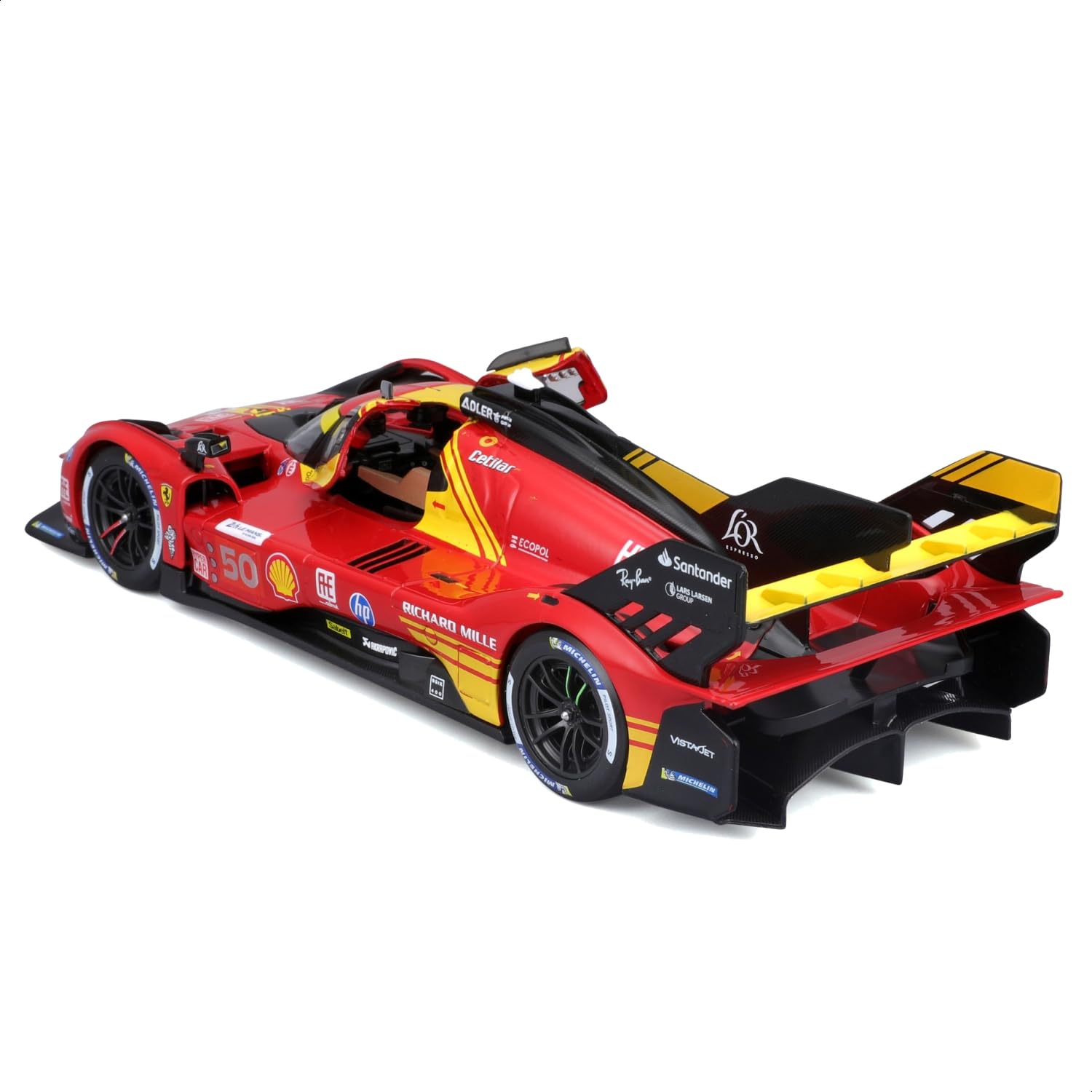 Bburago Ferrari 499P Le Mans Hypercar #50 (2024) Diecast Model - 1:24 Scale 5