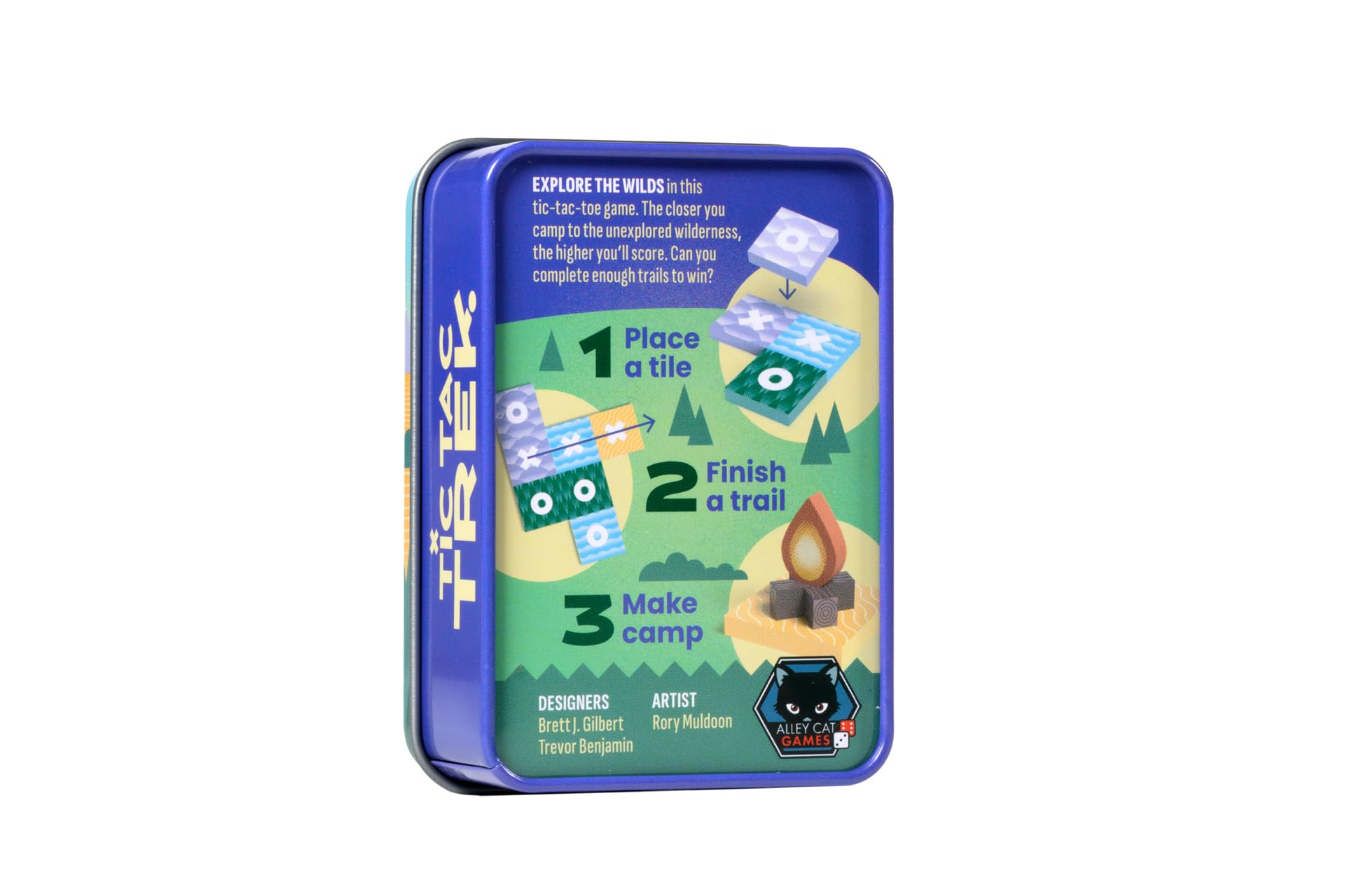 Alley Cat Games Tic Tac Trek - Tic Tac Toe Exploration Tin Game 6