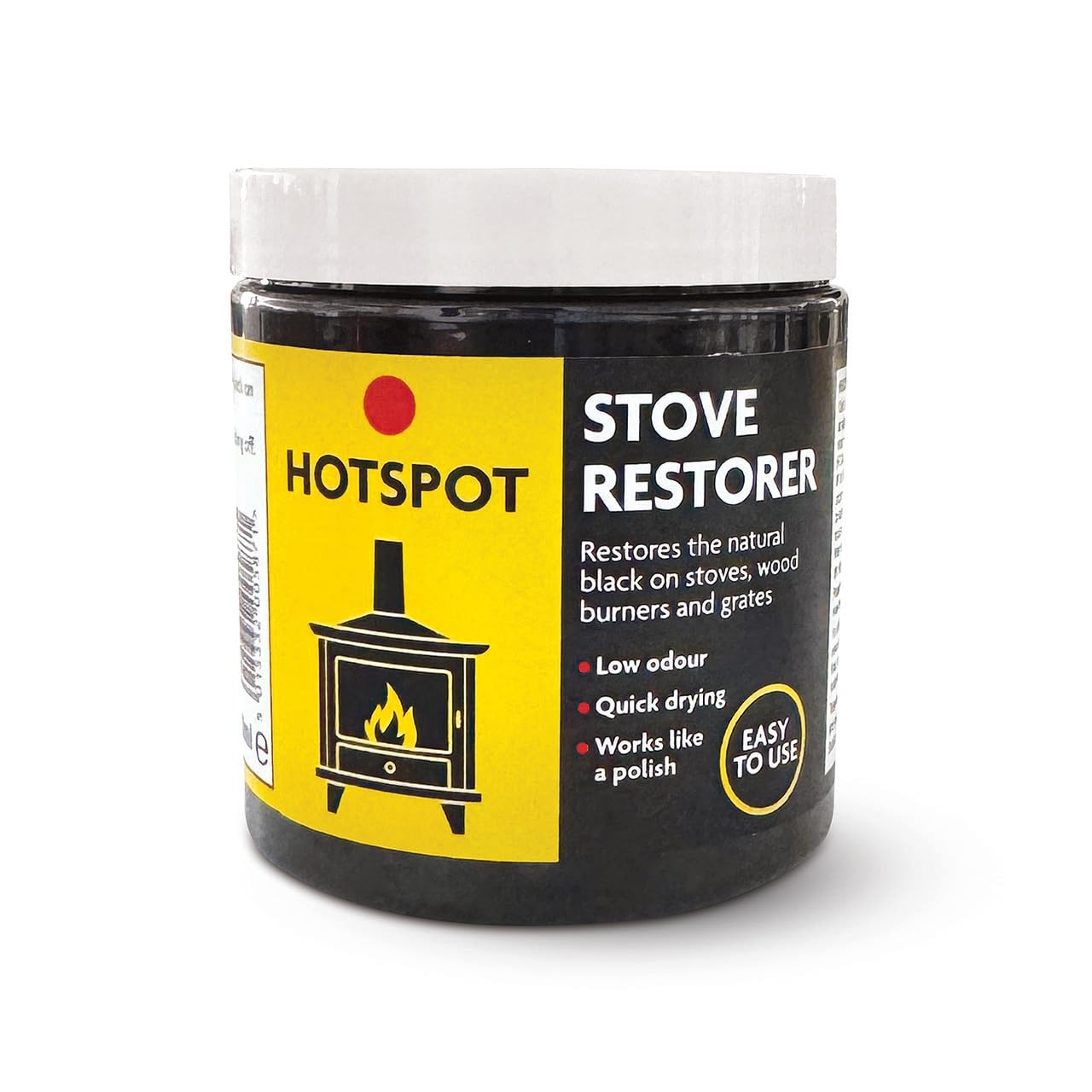 Hotspot Stove Restorer 250ml – Black Polish for Cast Iron Stoves & Fireplaces 1
