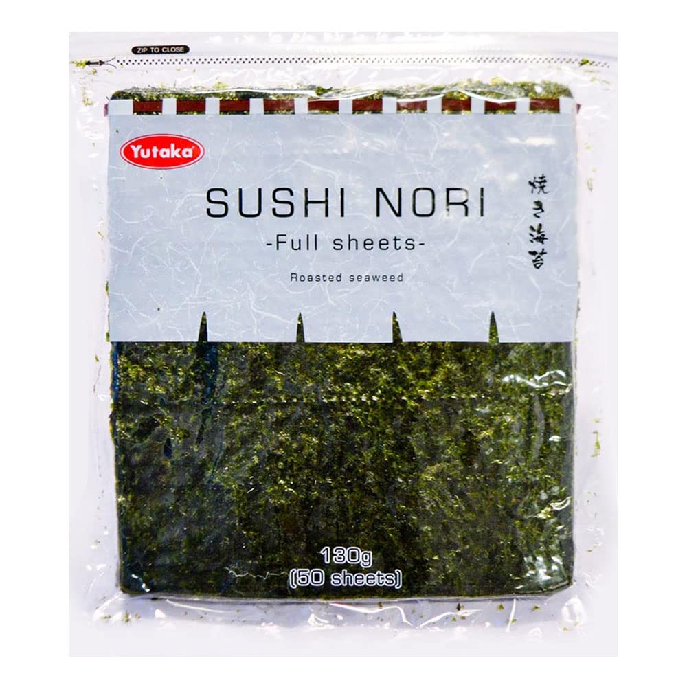 Yutaka Roasted Seaweed - 50 Full Sheets | Premium Japanese Yakinori