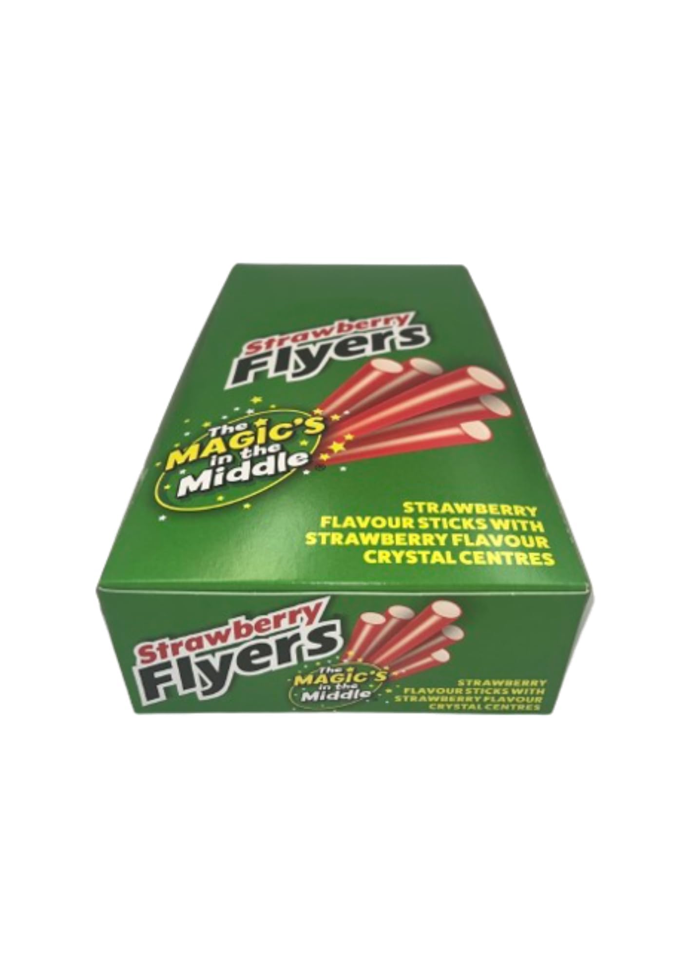 Stockley's Strawberry Liquorice Sticks Carton - 60 Sticks | Sweet Strawberry Flavoured Sweets | Bulk Pack for Sharing