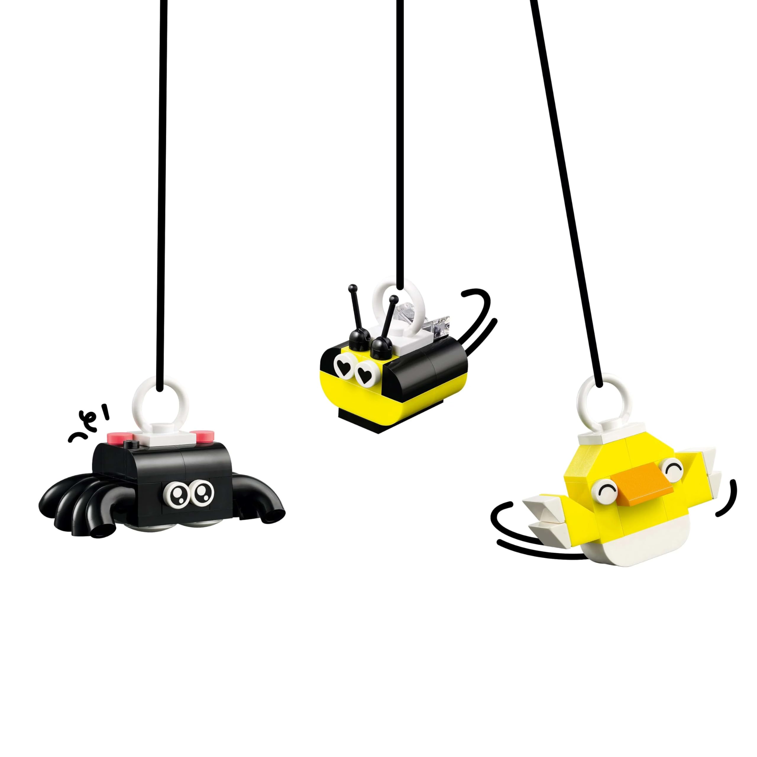 LEGO Classic Creative Happy Box - 680-Piece Building Set for Kids 5+ 6