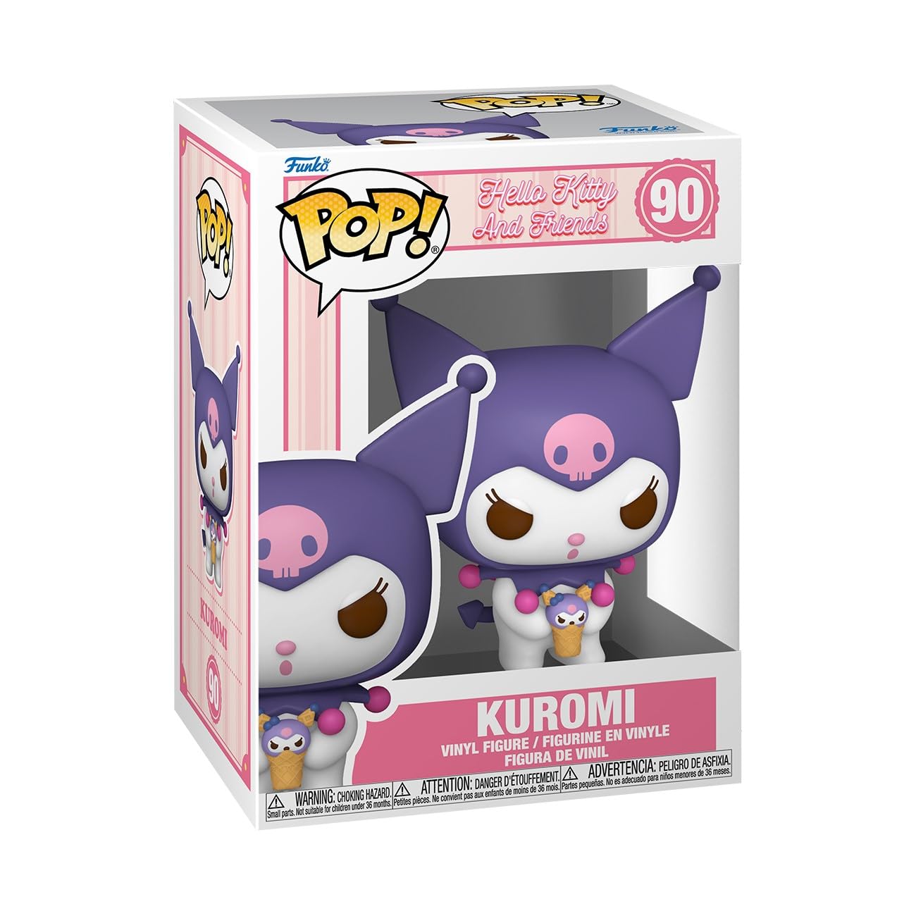 Funko Pop! Sanrio: Kuromi with Dessert - Vinyl Figure (80315) 9