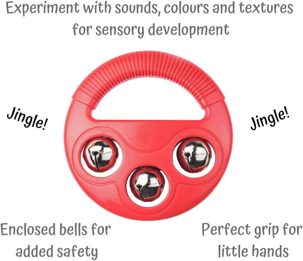 Halilit Baby's First Birthday Band Musical Instrument Set - 12 Months+ 8