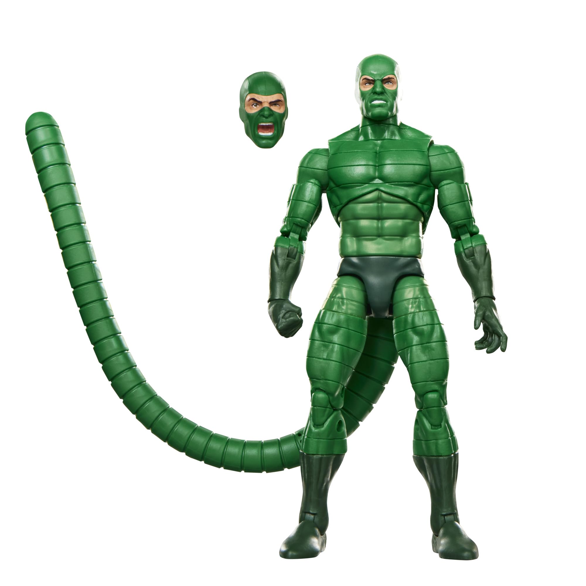 Marvel Legends Series Marvel's Scorpion Action Figure - 15 cm Scale, Bendy-Wire Tail, Alternate Head | Hasbro 1