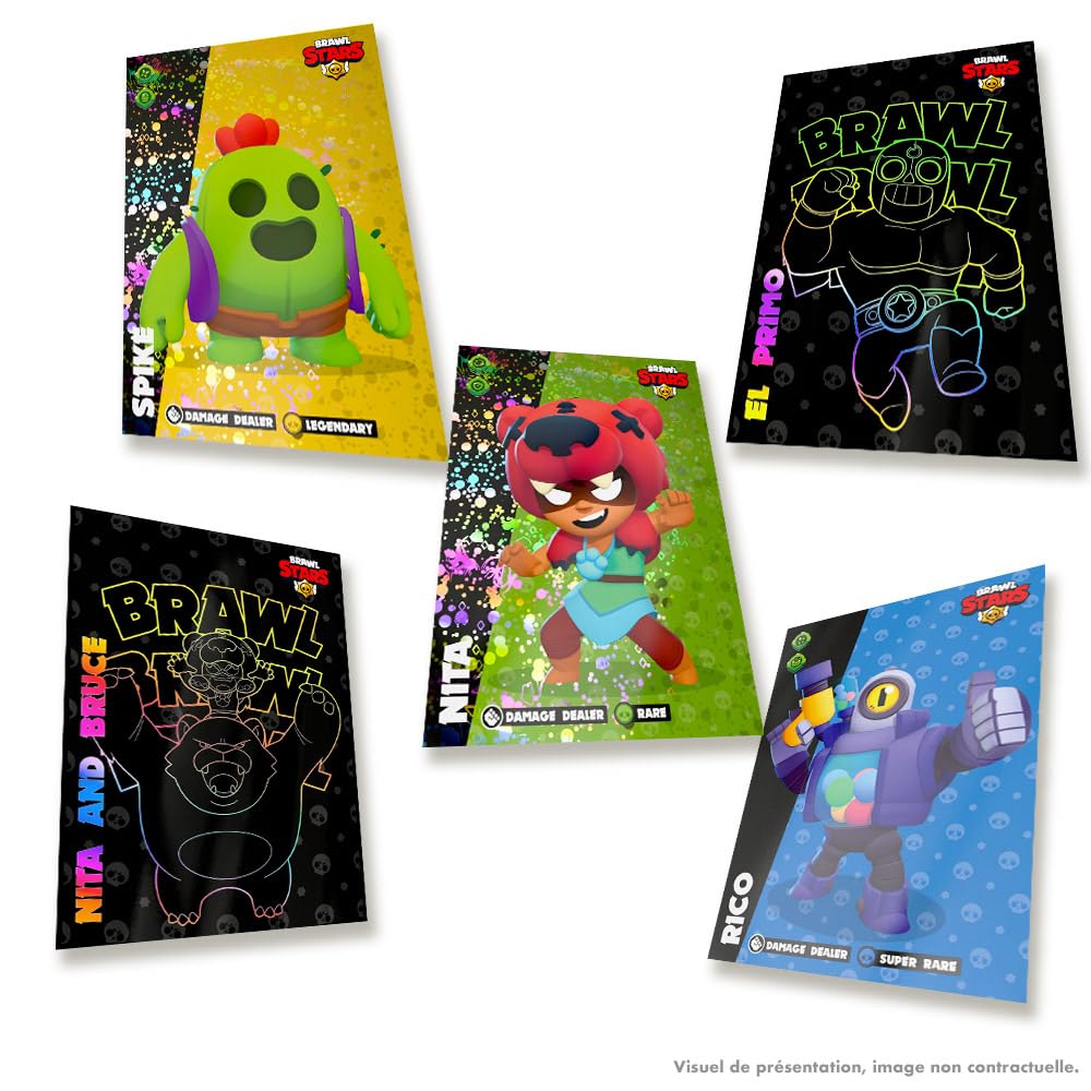 Panini Brawl Stars Trading Card Collection - Starter Pack 5