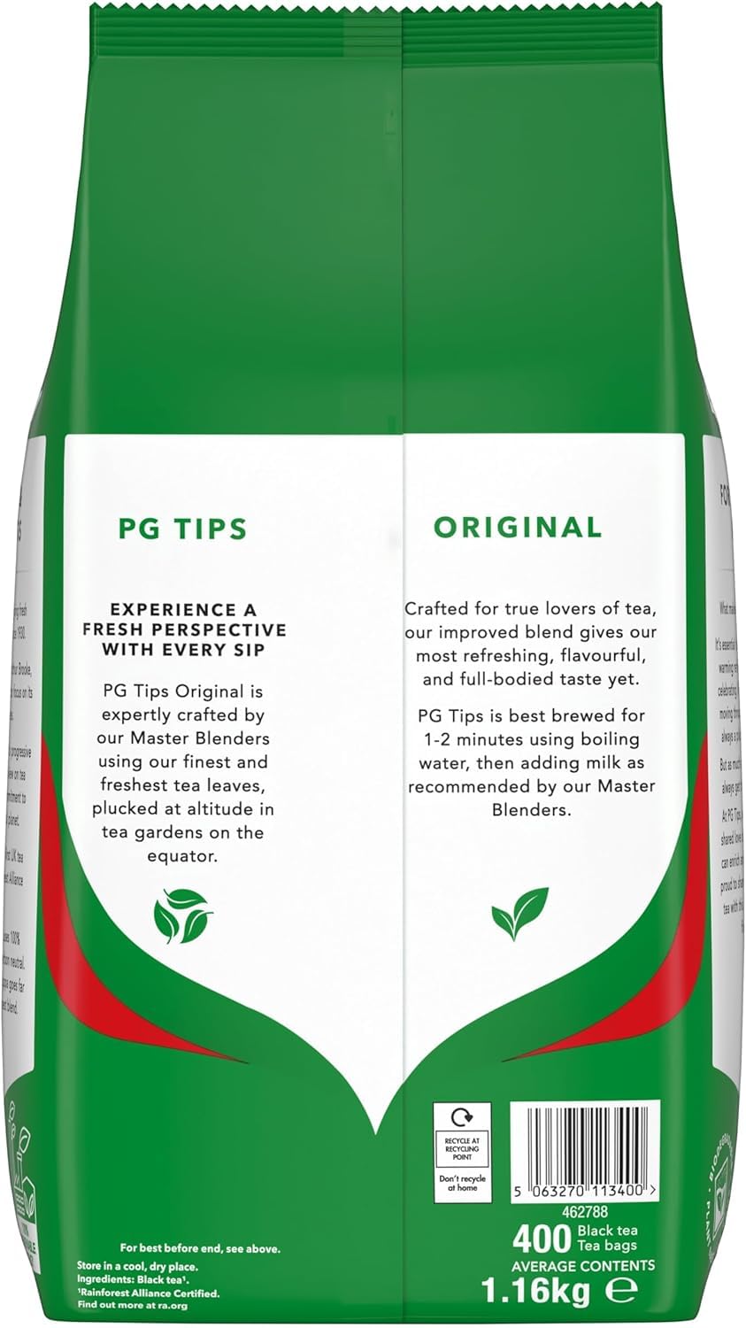PG Tips - Original Black Tea Bags 400 Count, Full-Bodied & Refreshing 3