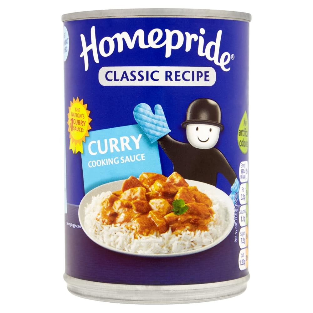 Homepride Classic Recipe Curry Sauce, 400g Can