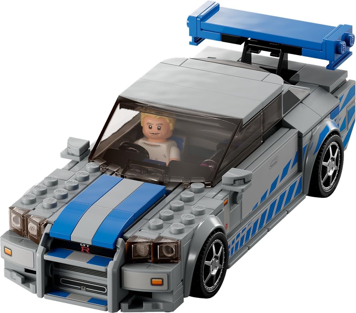 LEGO Speed Champions Nissan Skyline GT-R (R34) Race Car - 319-Piece Building Set for Ages 9+ 16