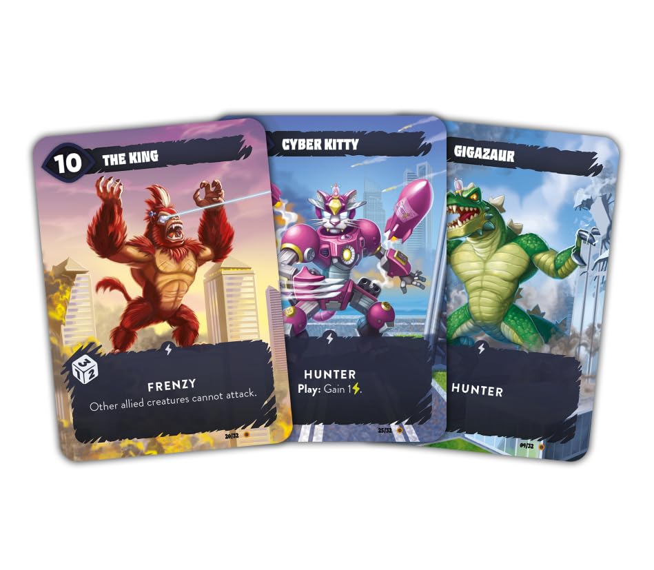 Nerdlab Games Mindbug x King of Tokyo Strategy Card Game 11