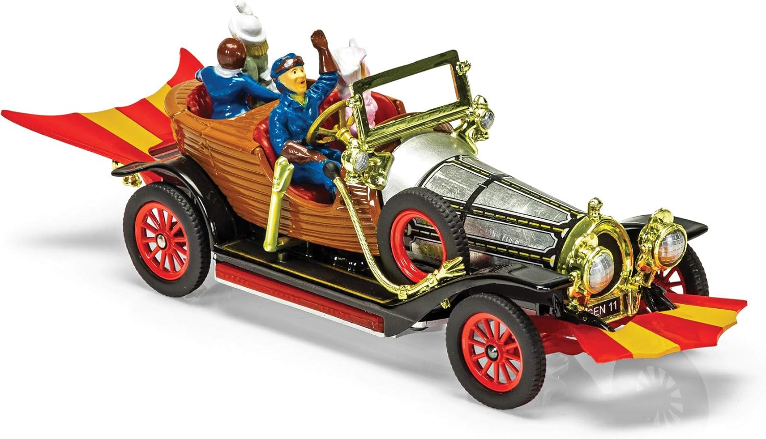 Corgi CC03502 Chitty Chitty Bang Bang Diecast Model - 1:45 Scale with Movable Wings & Characters