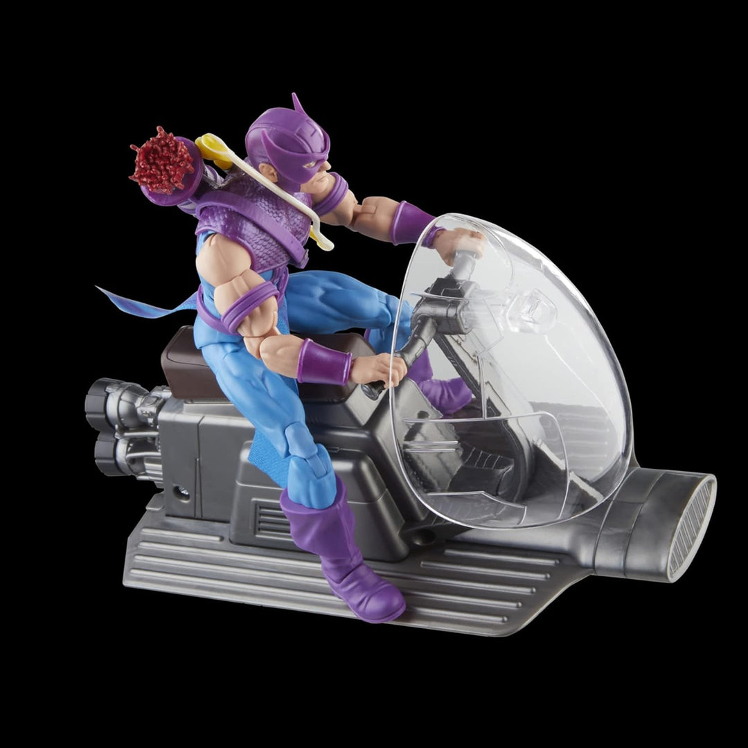 Hasbro Marvel Legends Series Avengers 60th Anniversary - Hawkeye with Sky-Cycle Action Figure (F7063)