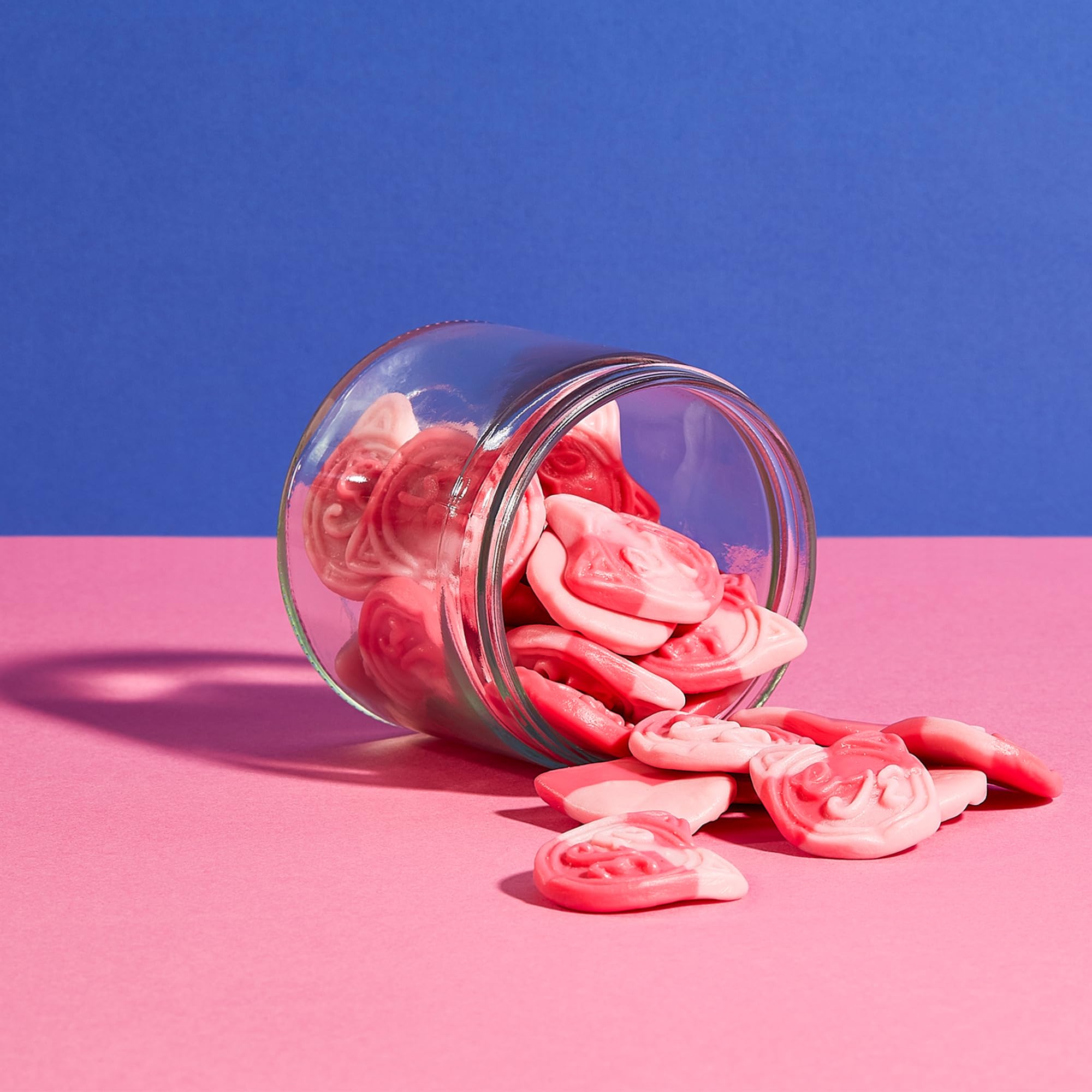 Candy Kittens Vegan Sweets Eton Mess - Strawberry Juice Chewy Sweets (140g Bag)