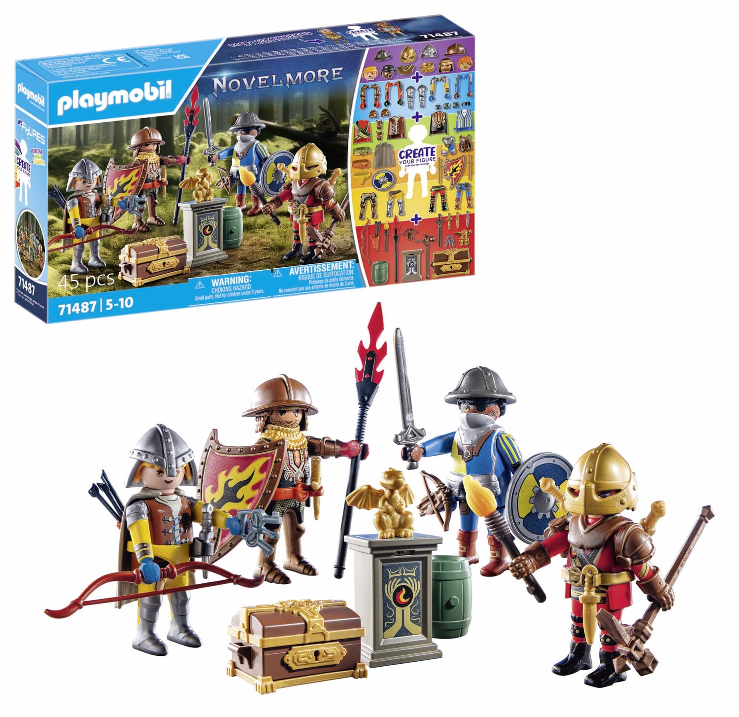 Playmobil Knights of Novelmore - Action Playset for Kids 5+