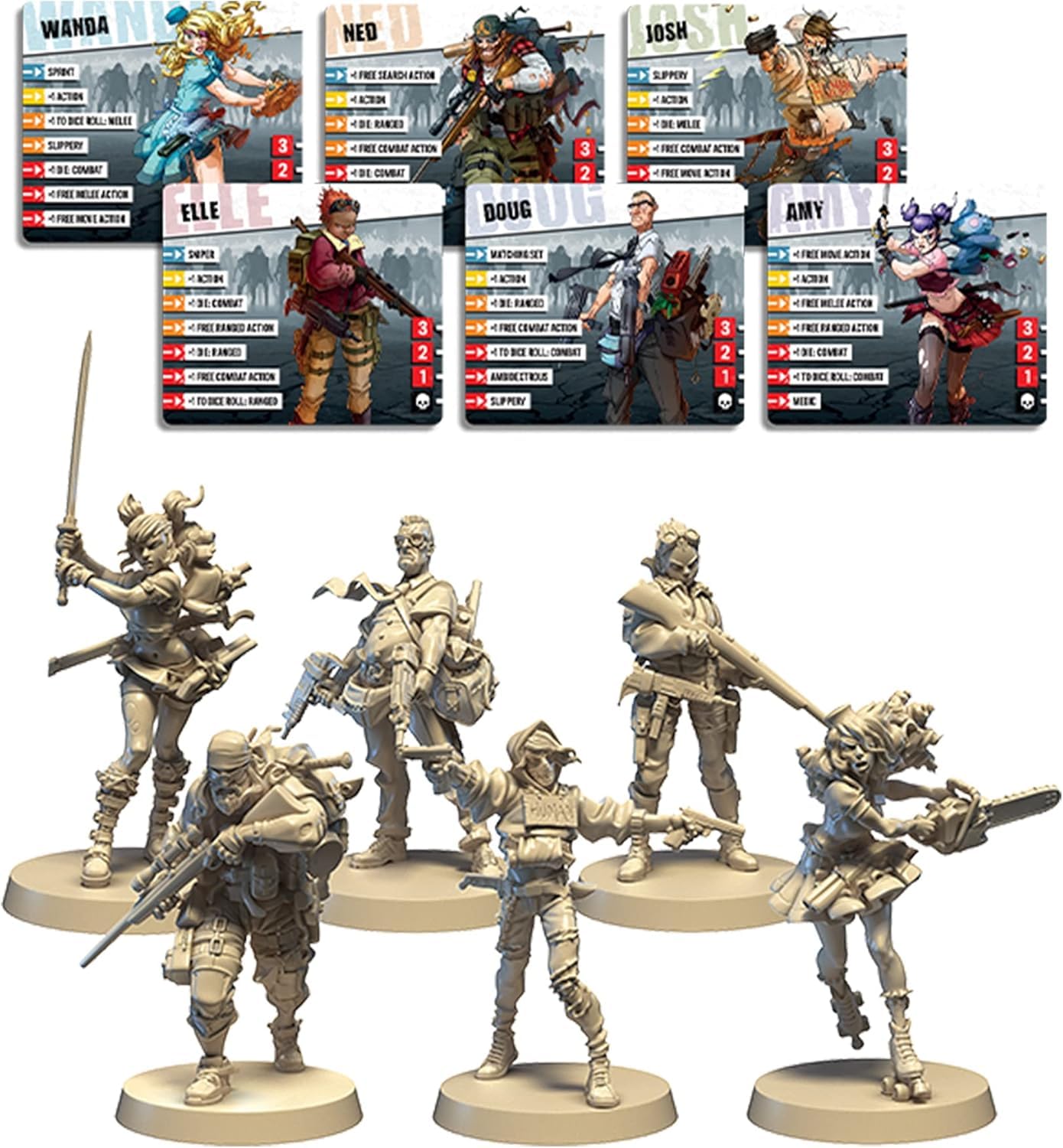 CMON Zombicide 2nd Edition Board Game | 1 to 6 Players | Ages 14+ | 60 Minute Playtime 5