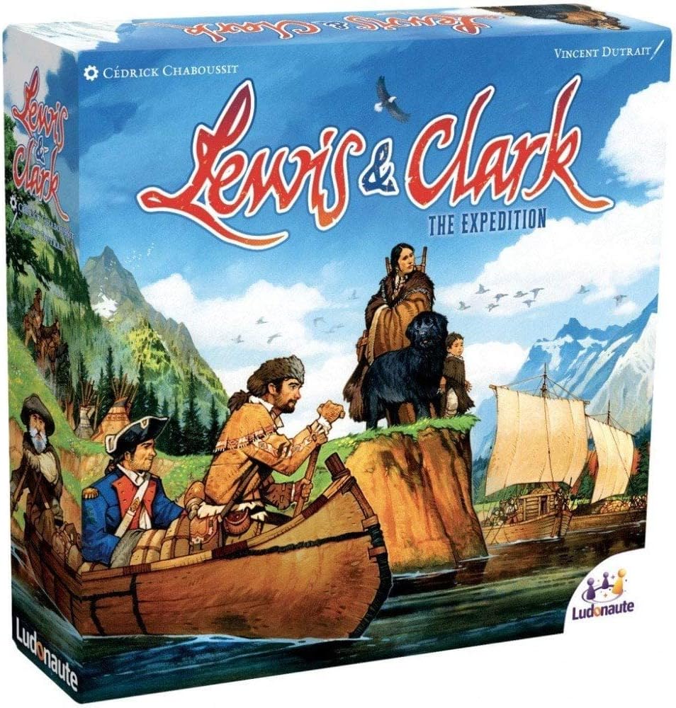 Ludonaute Lewis & Clark 2nd Edition Board Game (ASMLEW02)