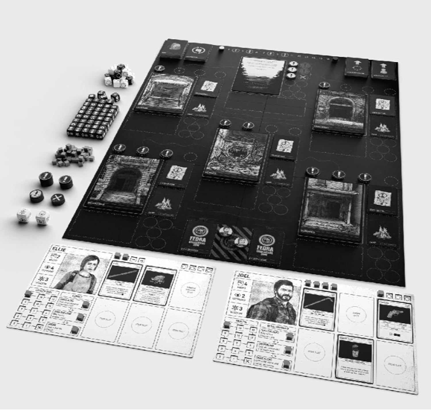 Themeborne The Last of Us: Escape the Dark Board Game