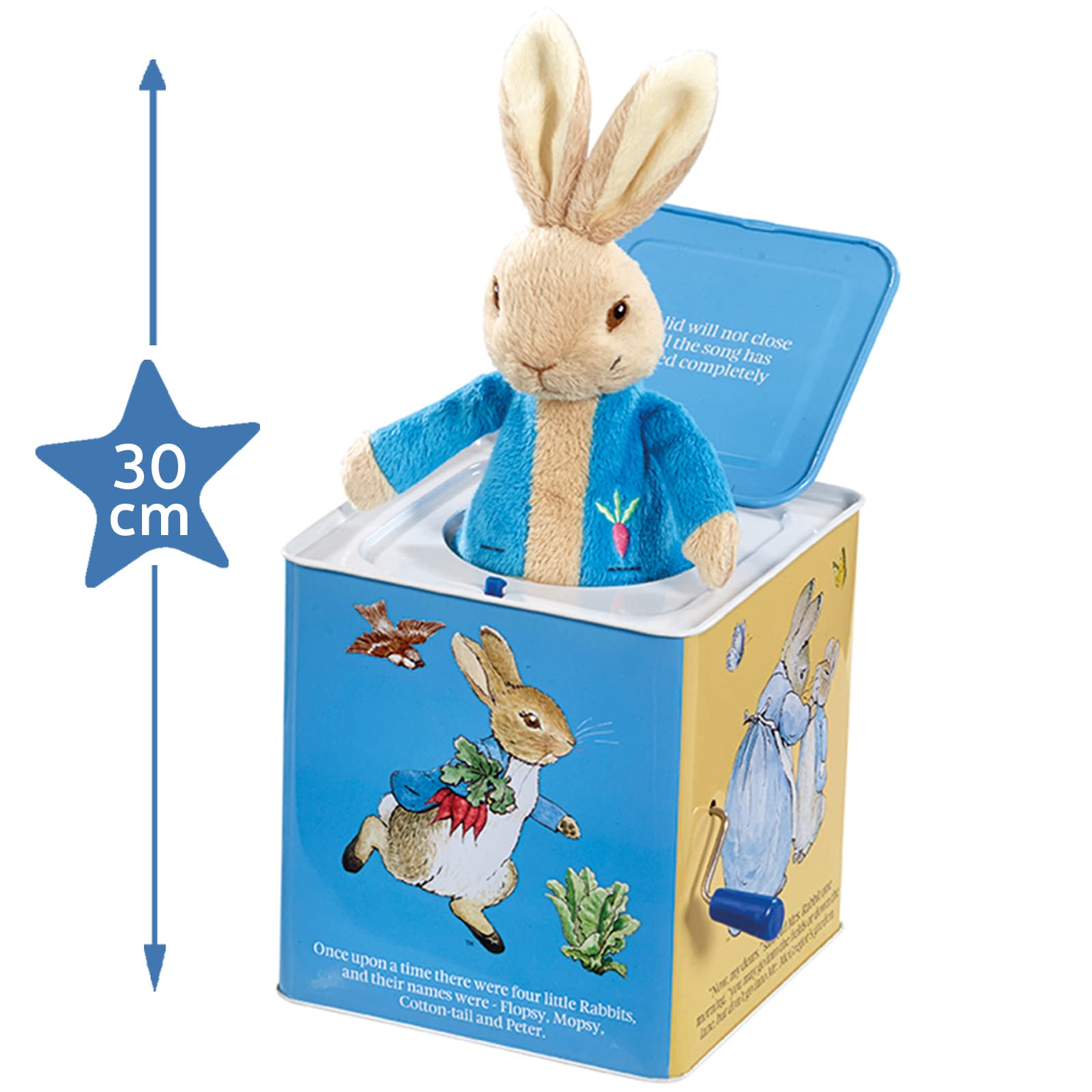 Peter Rabbit Jack in the Box - Musical Soft Toy for Toddlers 18M+ 3