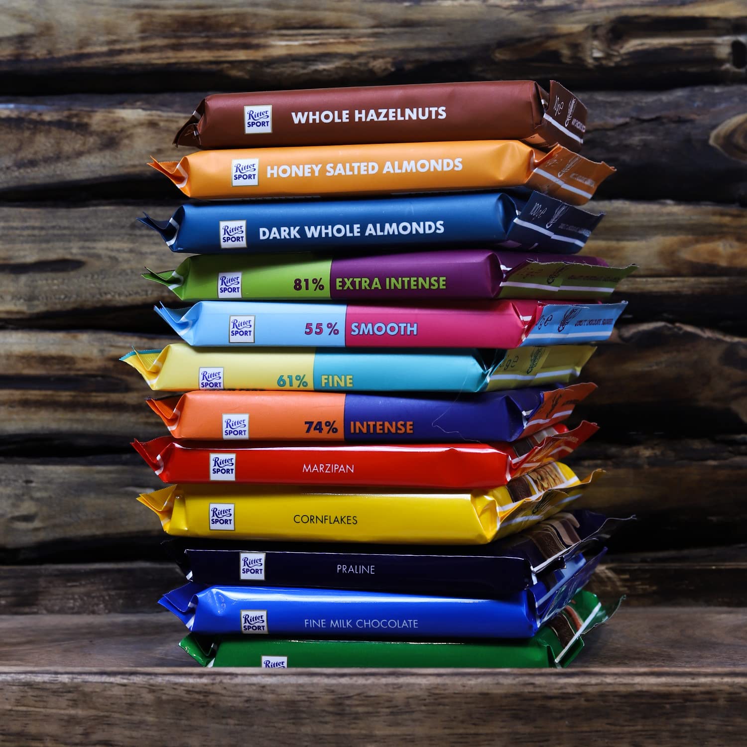 Ritter Sport Nut Selection Honey Salted Almonds, 100g 6