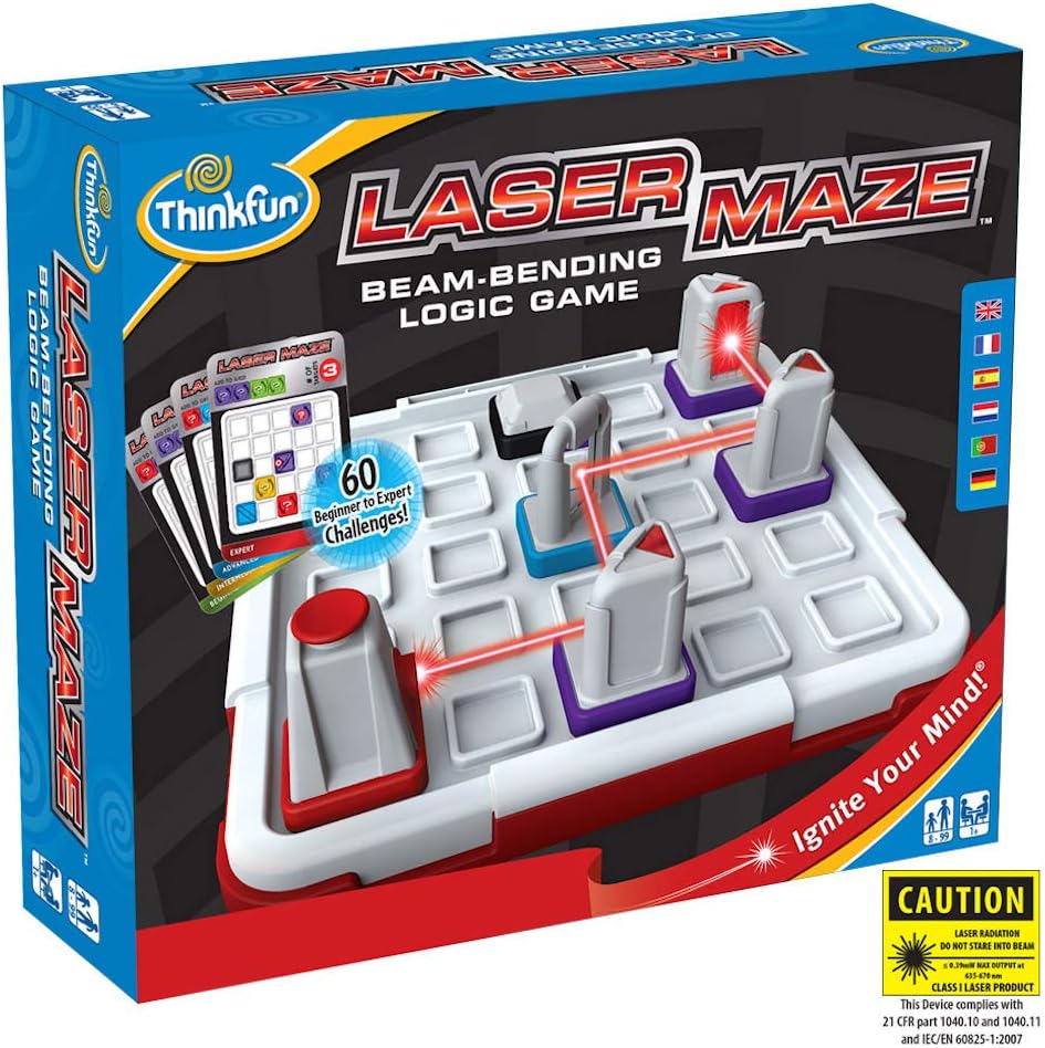 Thinkfun Laser Maze Logic Game - STEM Puzzle Challenge for Kids & Adults 7