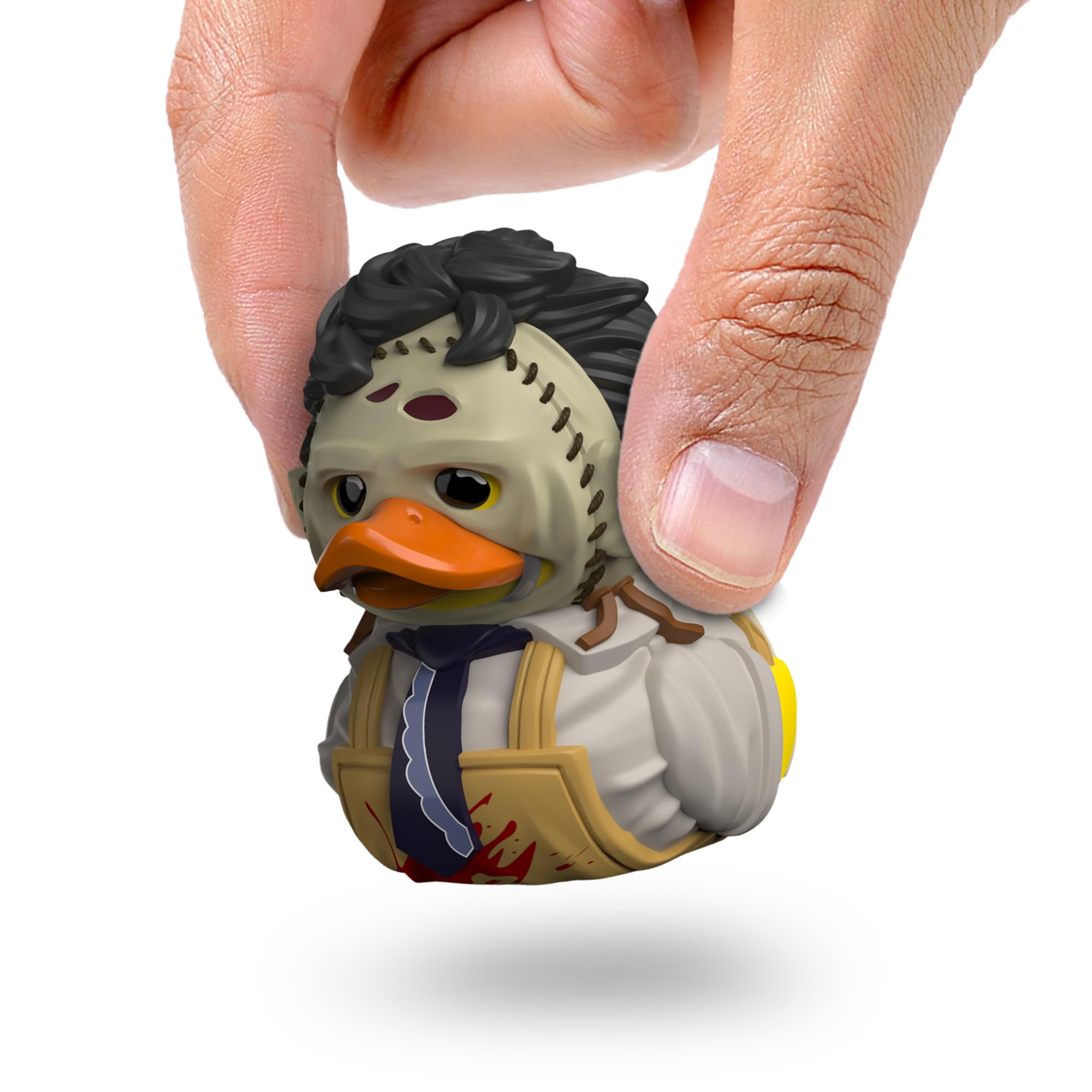 TUBBZ Mini: Leatherface Cosplaying Rubber Duck Vinyl Figure | Approx. 5cm | Collectible