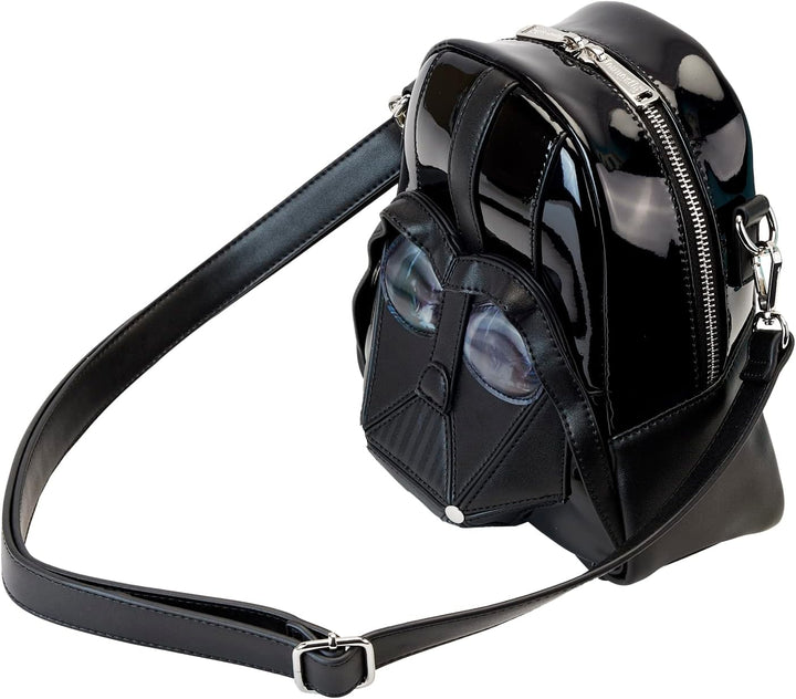 Loungefly Star Wars Darth Vader Figural Helmet Crossbody Bag (SW-12345)