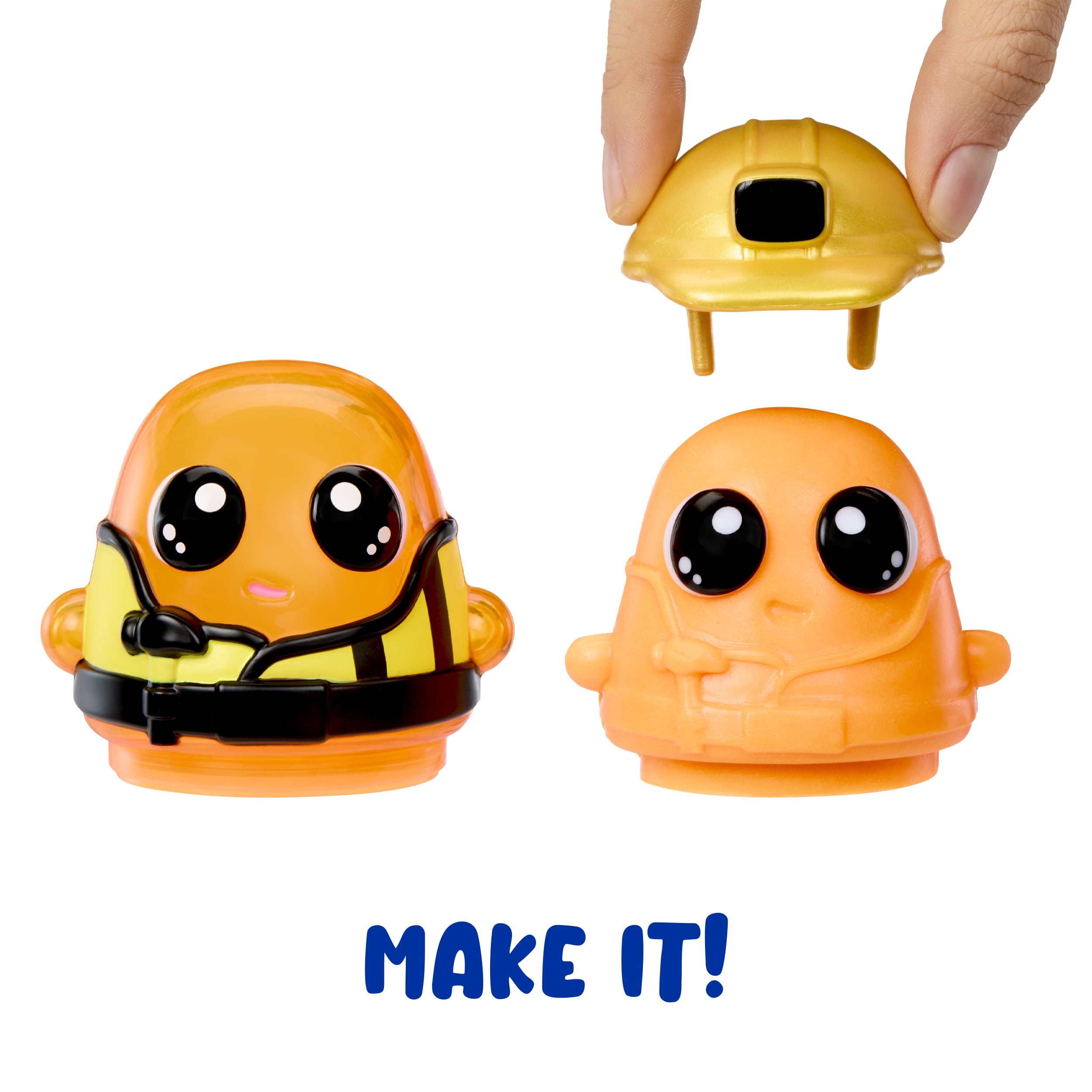 Dohkins Hero Pack Characters (Builder, Pirate, Fire Chief) - Never-Dry Dough | Ages 3+