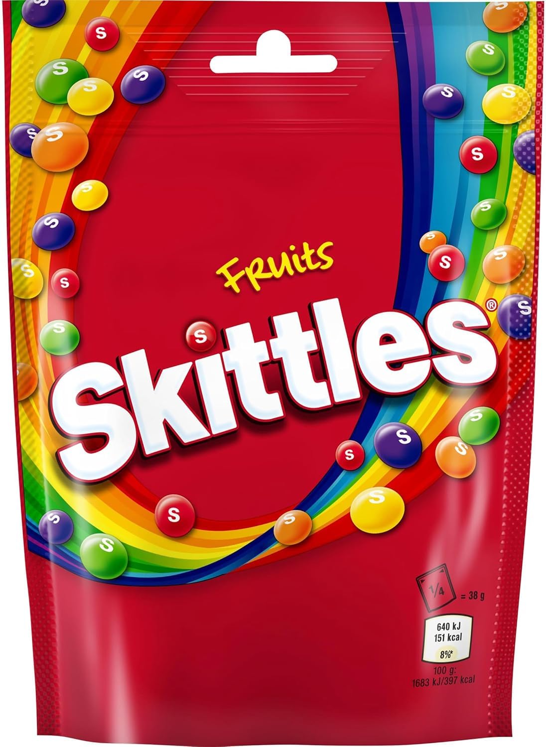 Skittles Fruit Sweets Pouch 136g