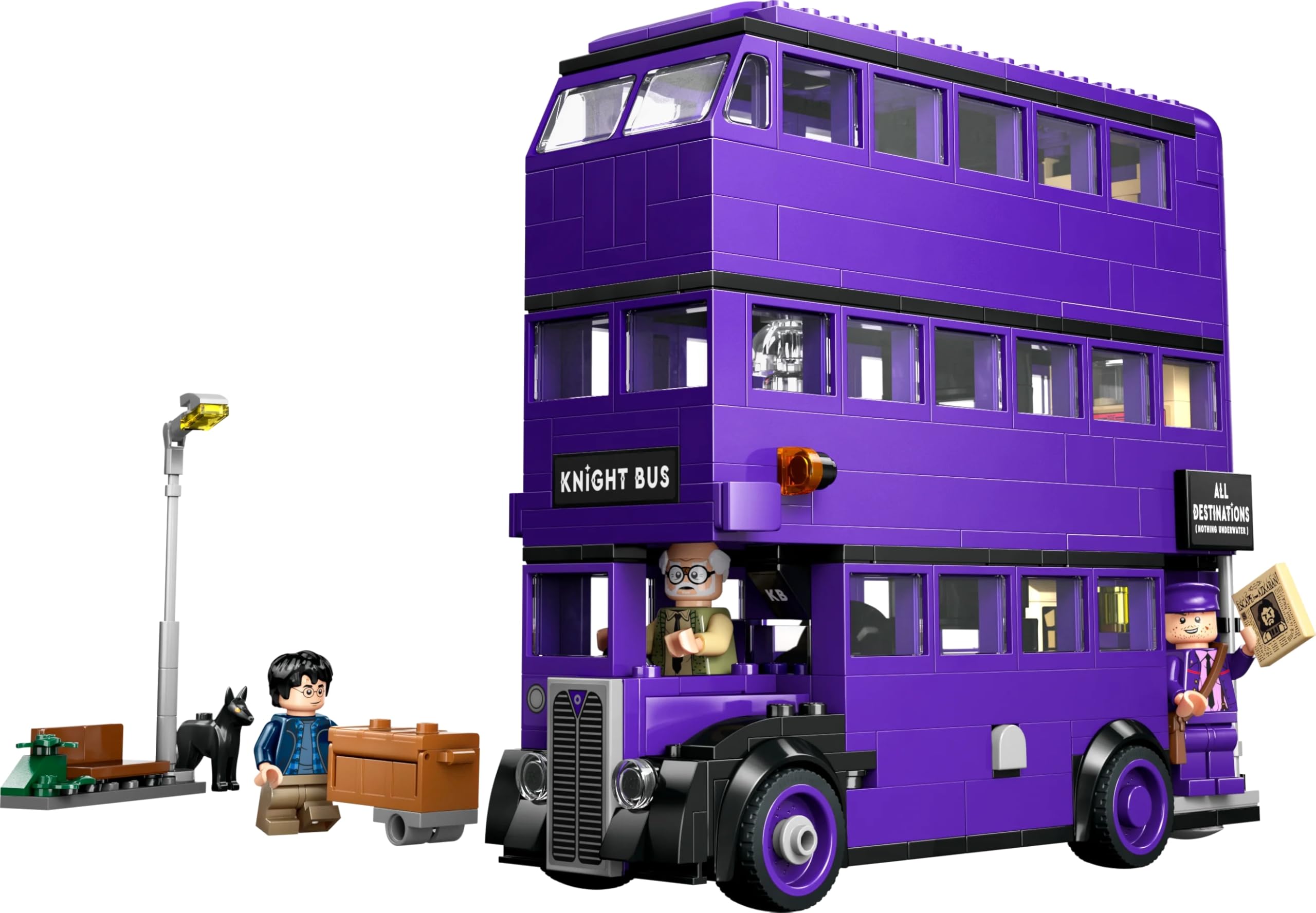 LEGO Harry Potter Knight Bus Adventure - 5 Minifigures & 499-Piece Building Set for Ages 8+ 4