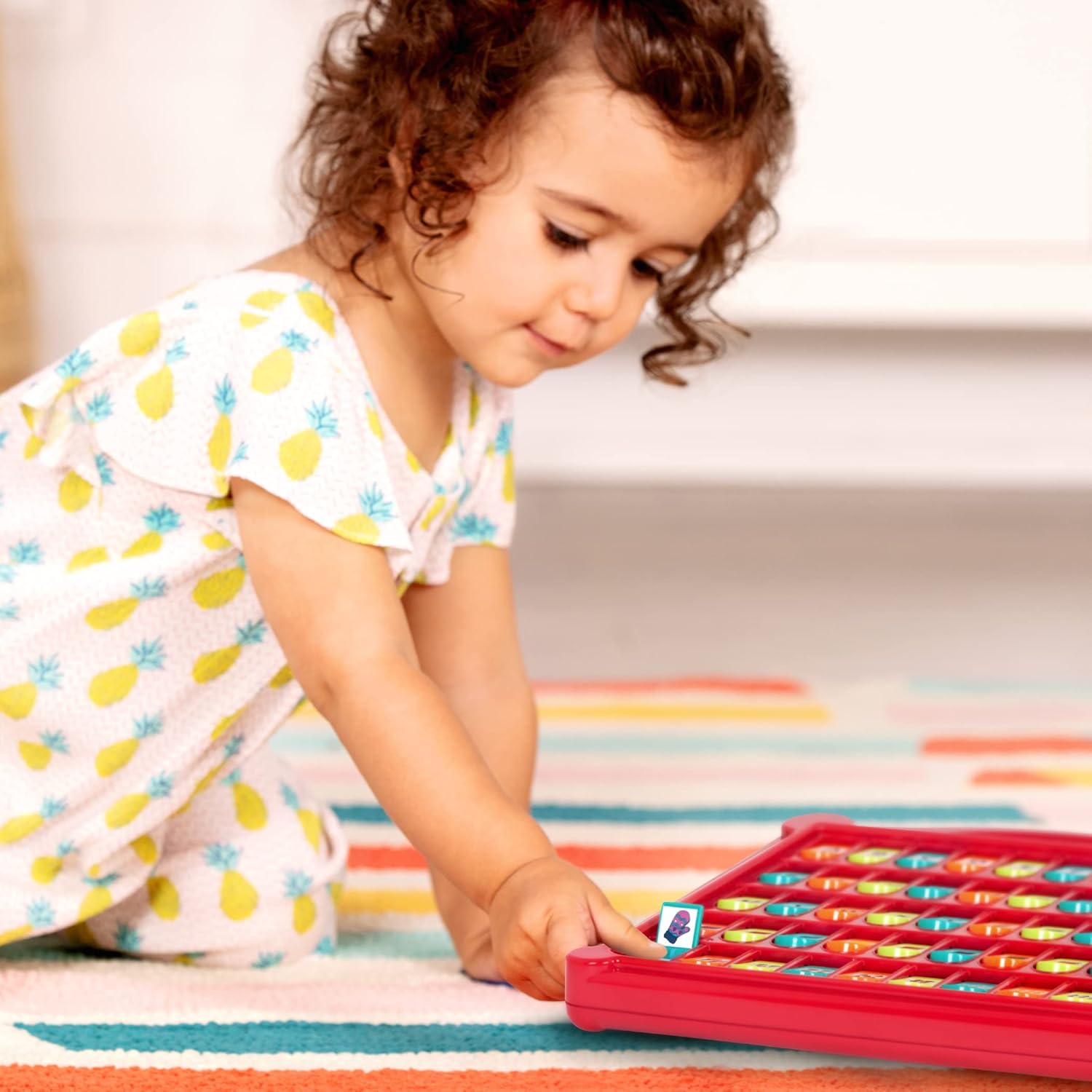 Battat Hide & Seek Alphabet - 50 Pop-Up Learning Toy for Letters, Numbers, Shapes & Colors 3