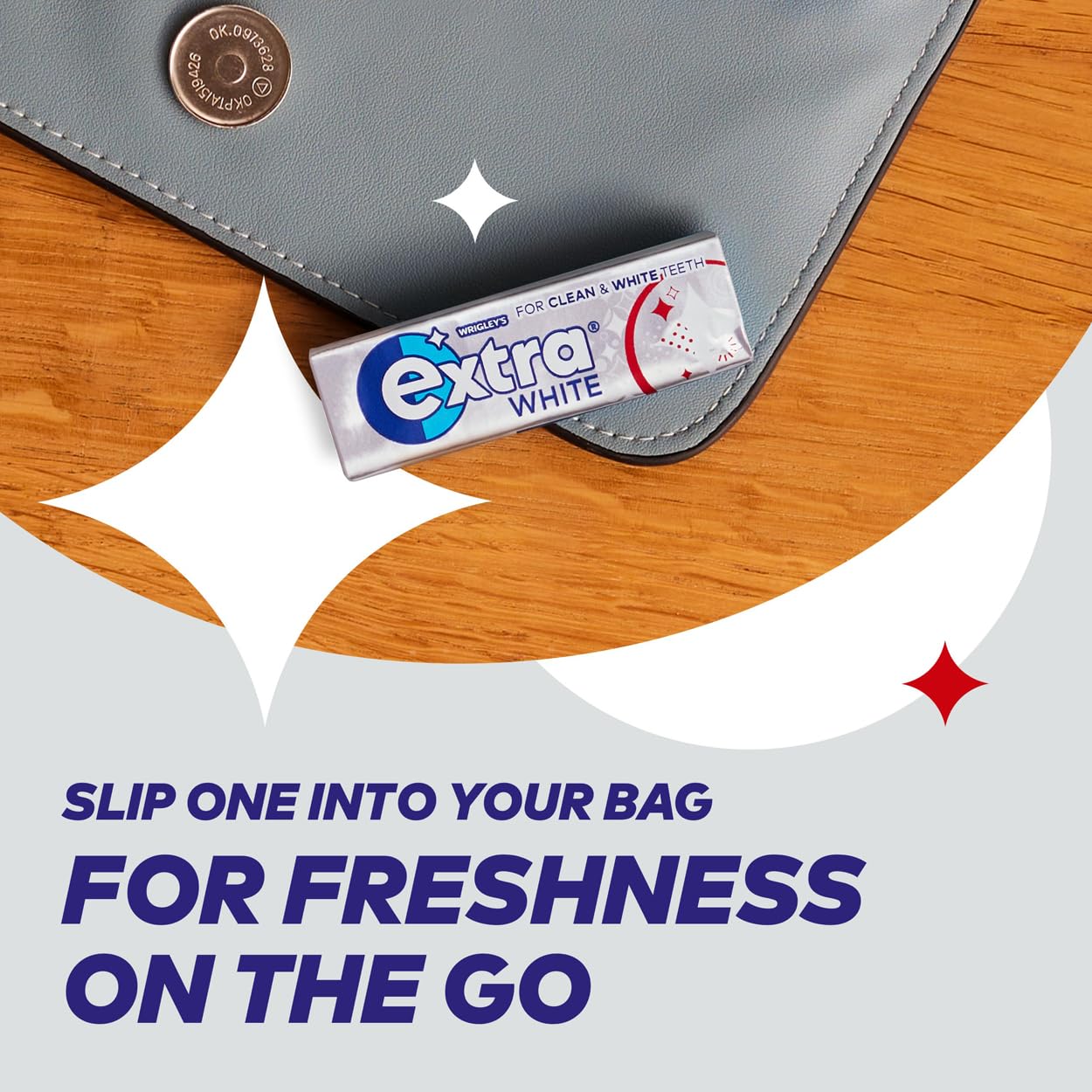 Extra - White Chewing Gum Sugar Free (5 x 10 Pieces) 3