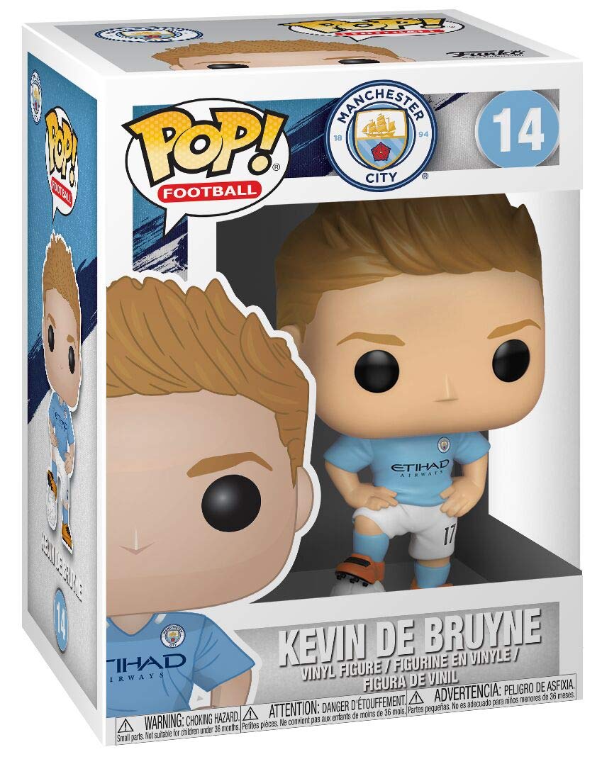 Funko Pop! EPL Manchester City - Kevin De Bruyne Vinyl Figure #14 (29214) 3