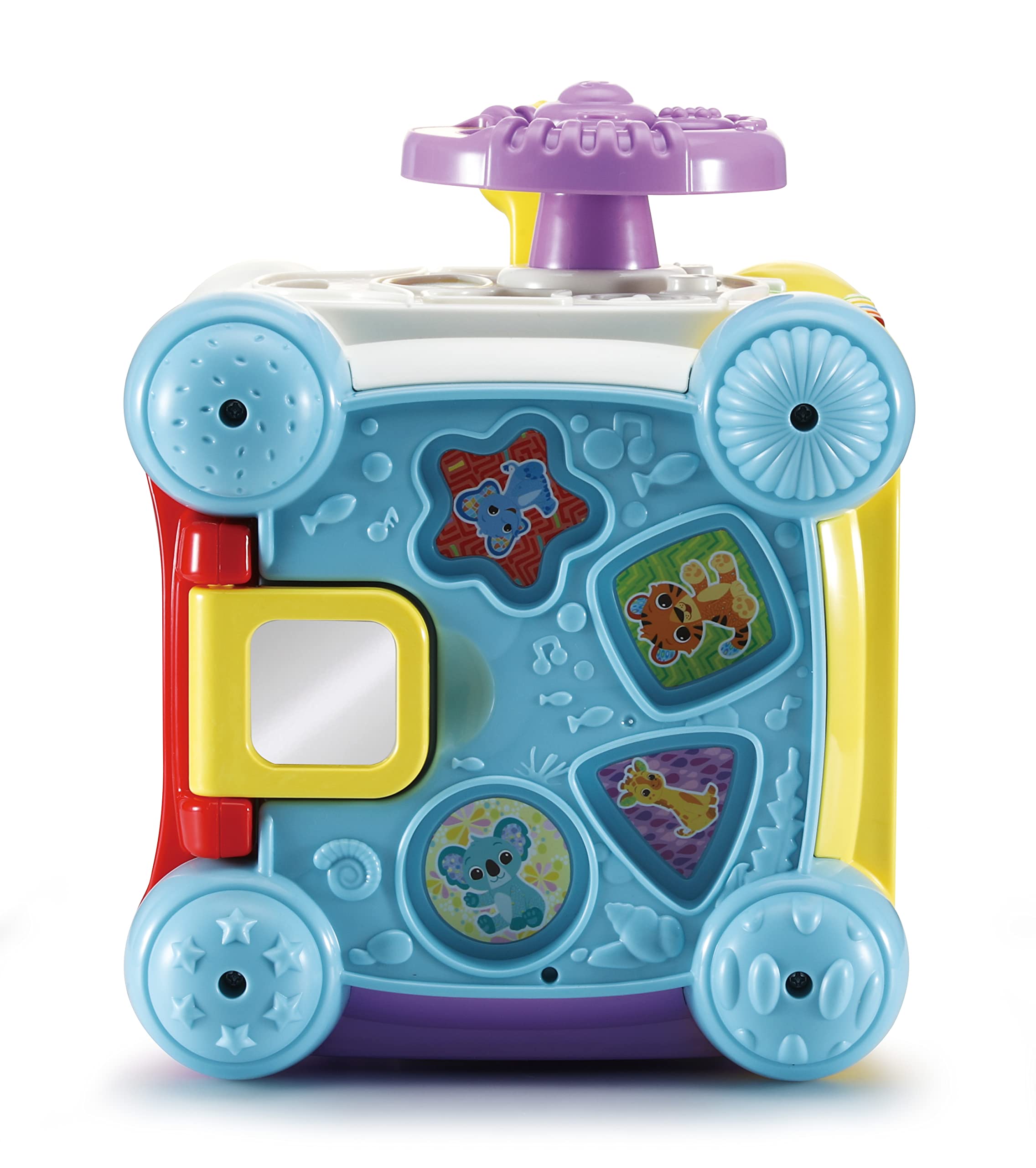 VTech Twist & Play Cube - Interactive Baby Toy with Steering Wheel & Learning Activities for 9 Months+ 3