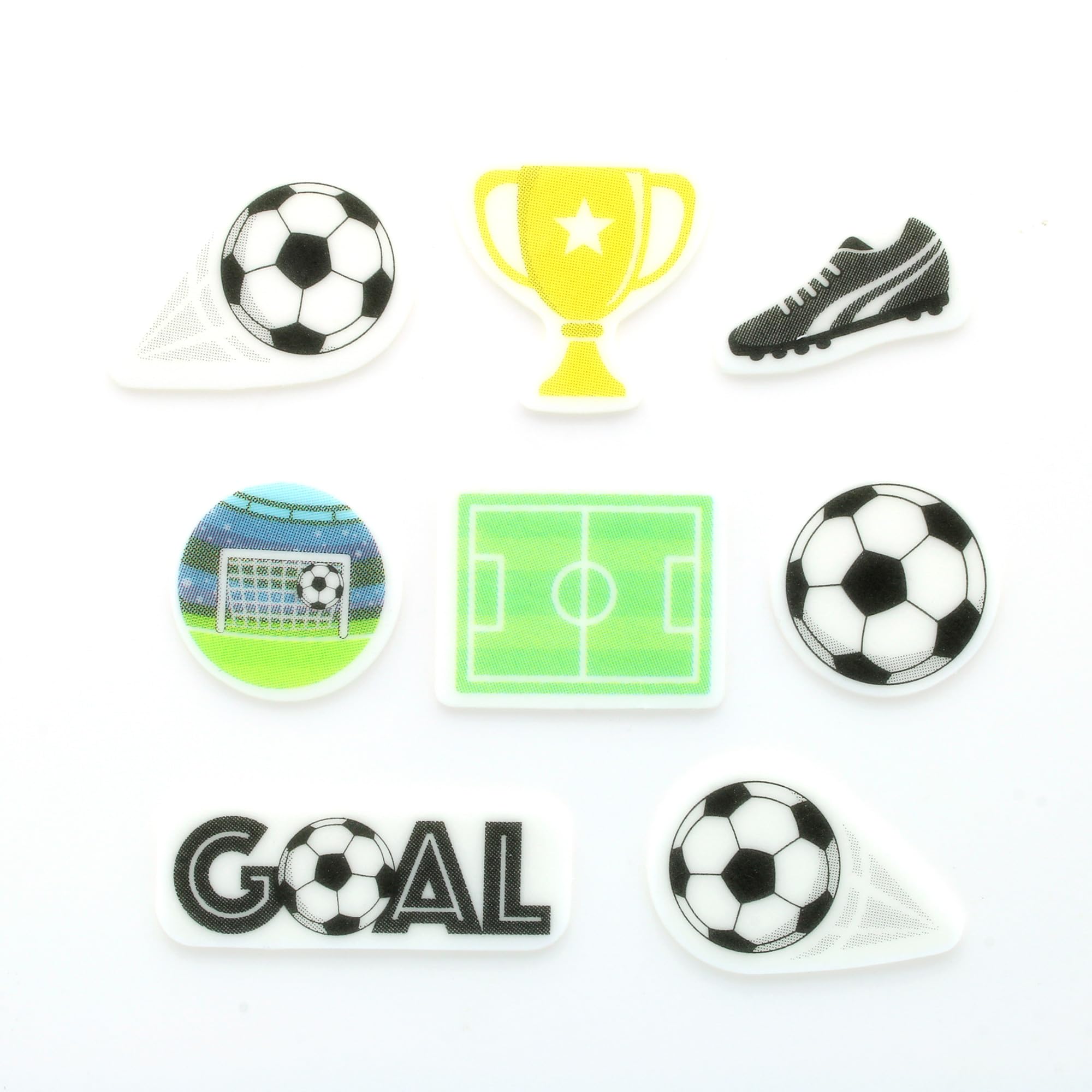 Culpitt - Football Sugar Decorations 32 Pack Edible Cupcake Toppers 4