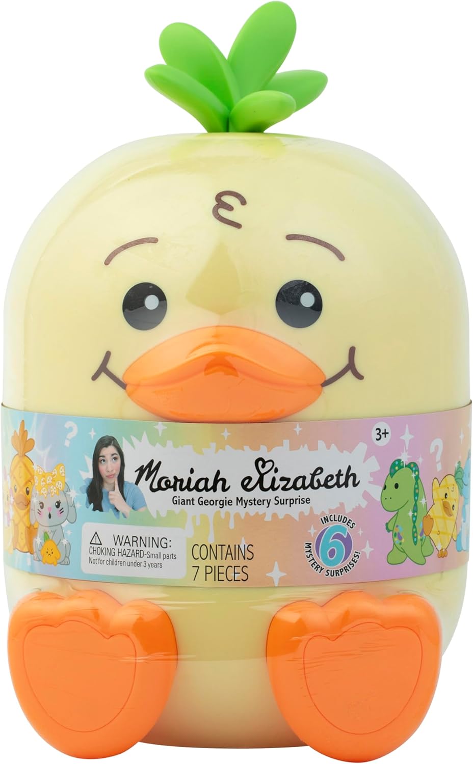 Moriah Elizabeth Giant Georgie Mystery Surprise Unboxing Set - Collectible Egg with Plush, Figures & Stickers