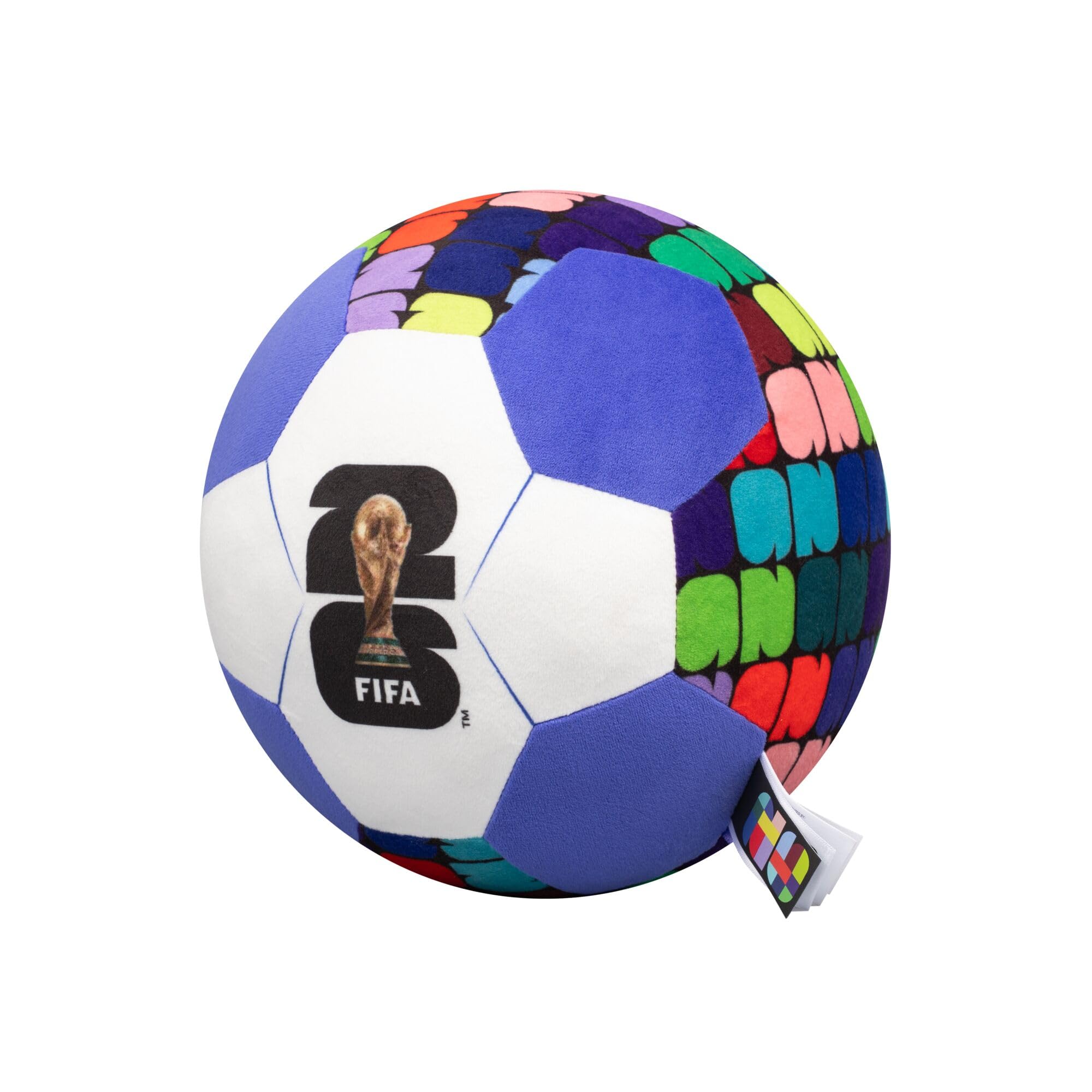 FIFA 9-Inch Purple Plush Football - Official World Cup Collectible Soft Toy for Ages 3+ 2